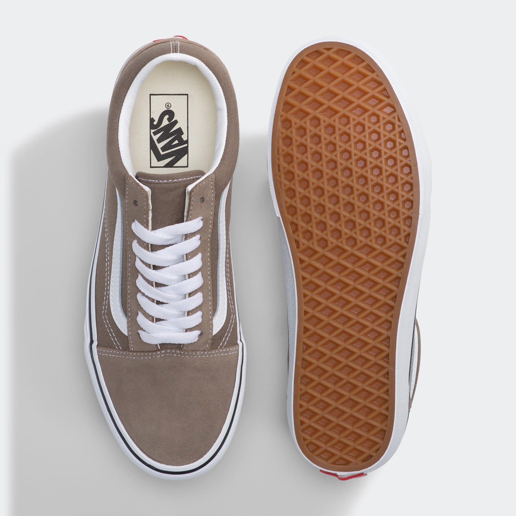 Men's Vans Old Skool Shoes Walnut Brown
