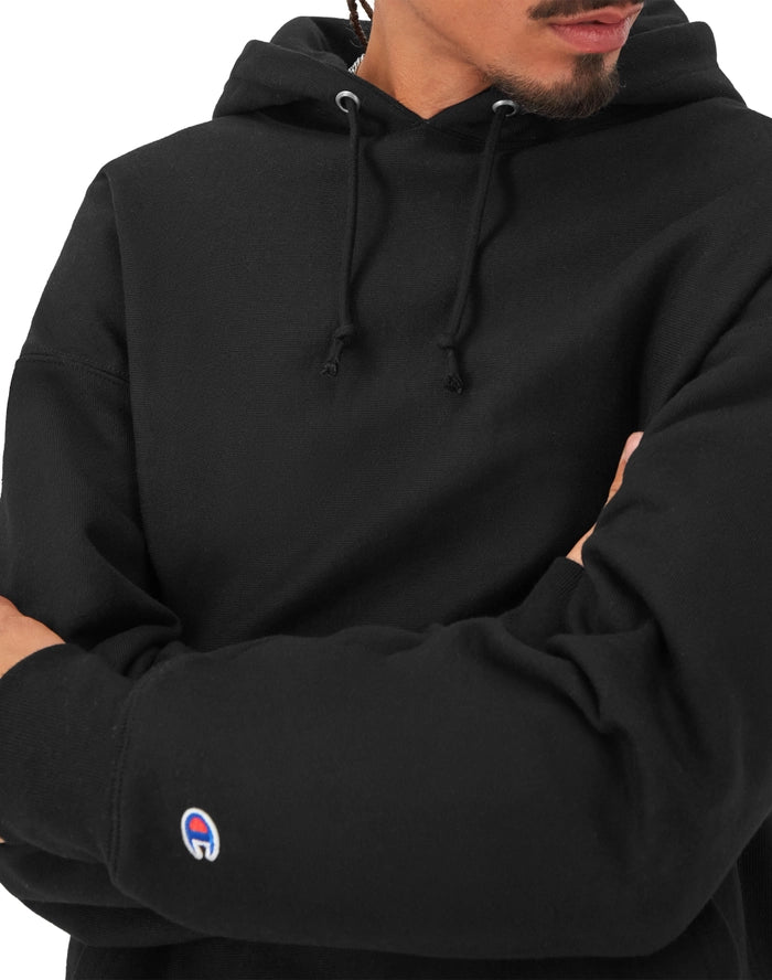 Men's Champion Reverse Weave Arena Hoodie Black