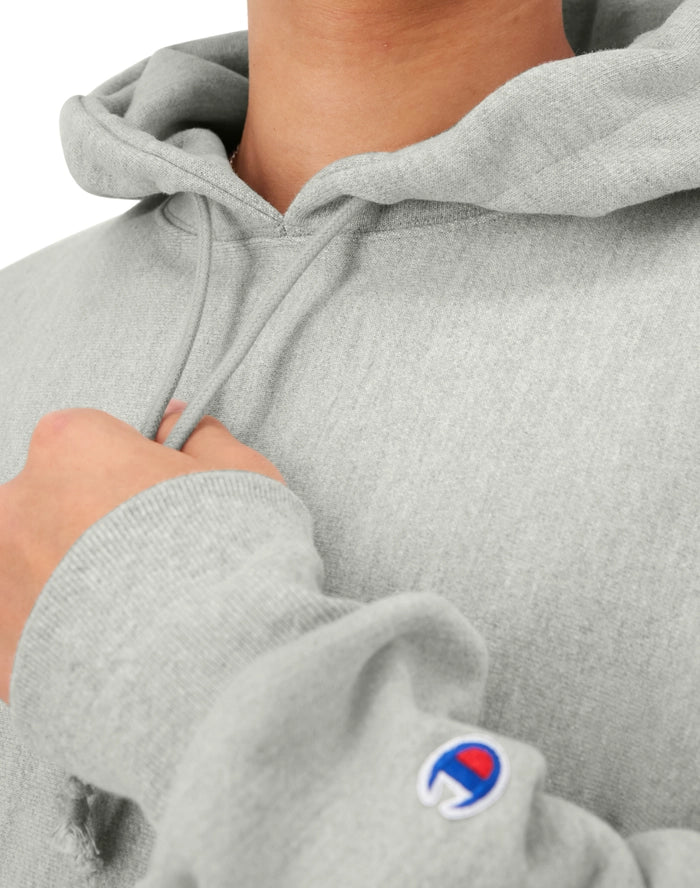 Men's Champion Reverse Weave Arena Hoodie Oxford Grey