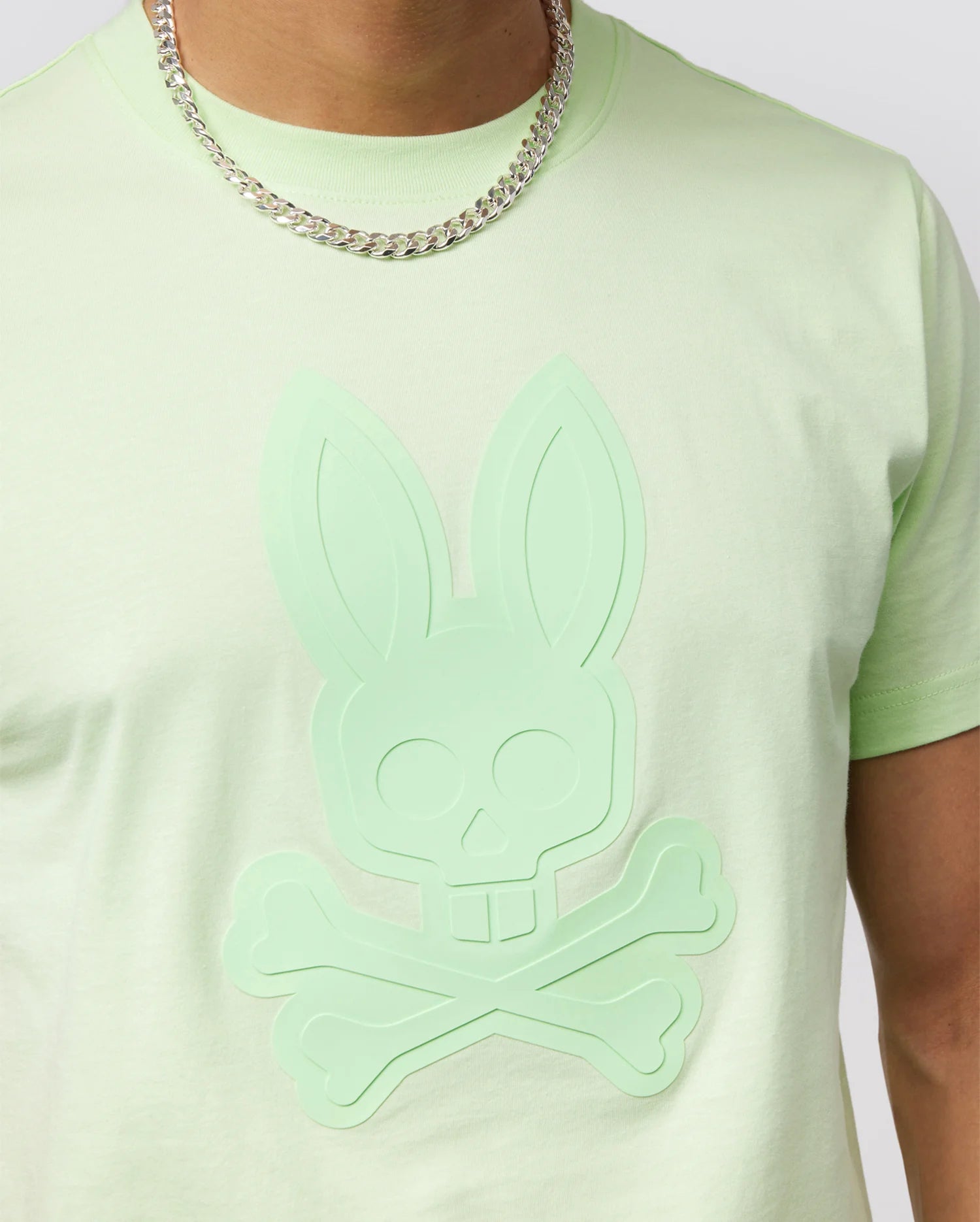Men's Psycho Bunny Damon Graphic Tee Patina Green