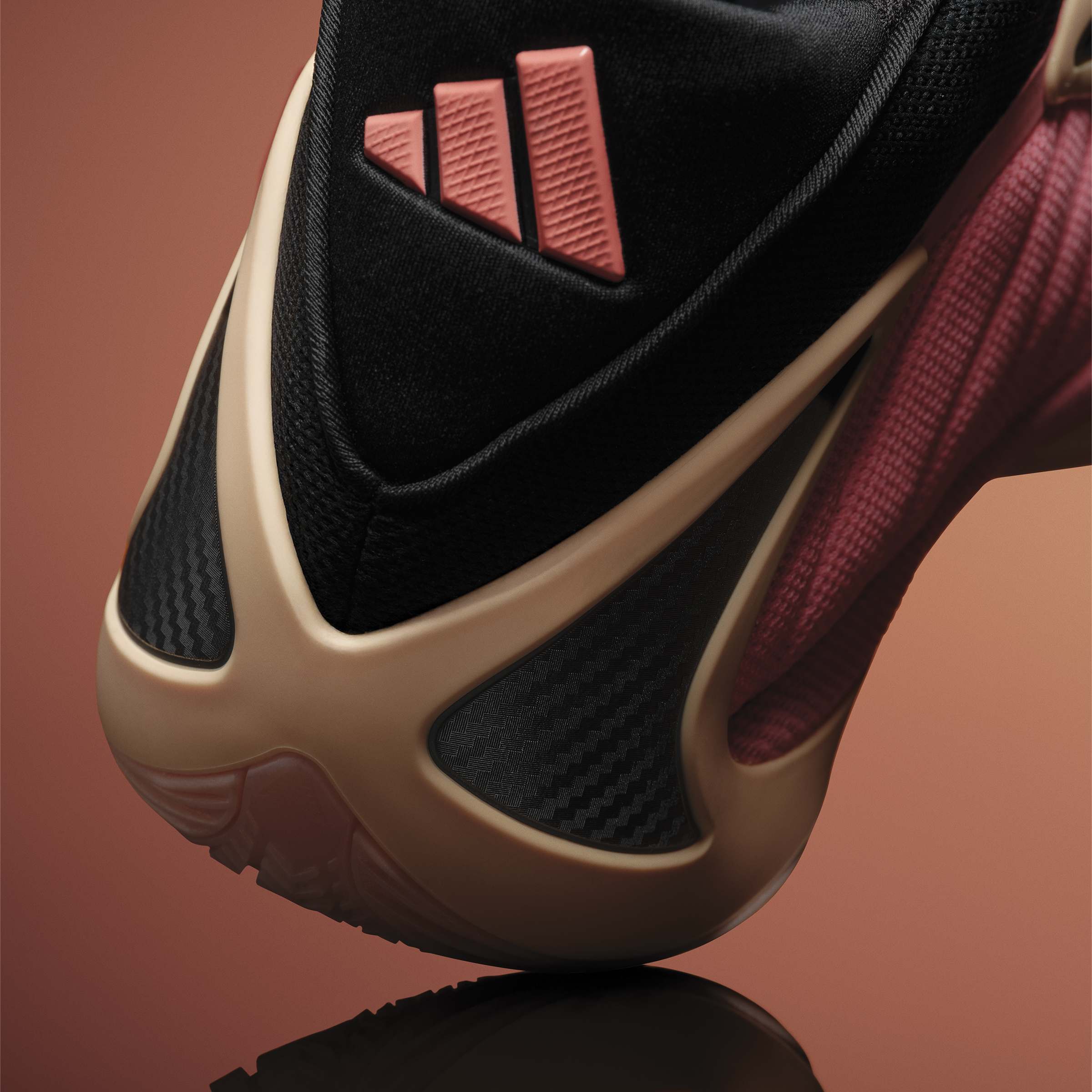 Men's adidas Basketball Anthony Edwards 2 Shoes Acid Orange / Core Black / Acid Red