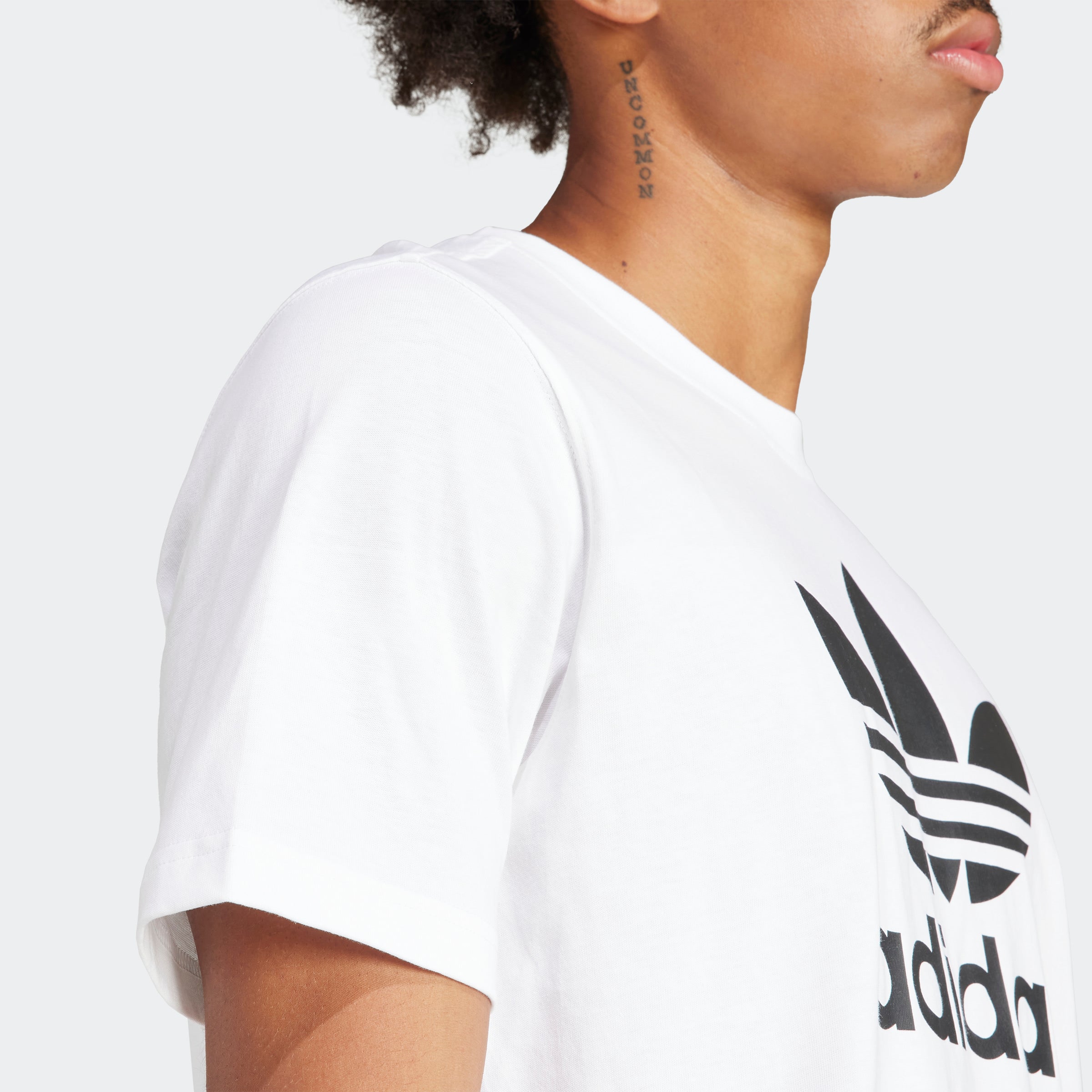 Men’s adidas Originals Adicolor Trefoil Tee White