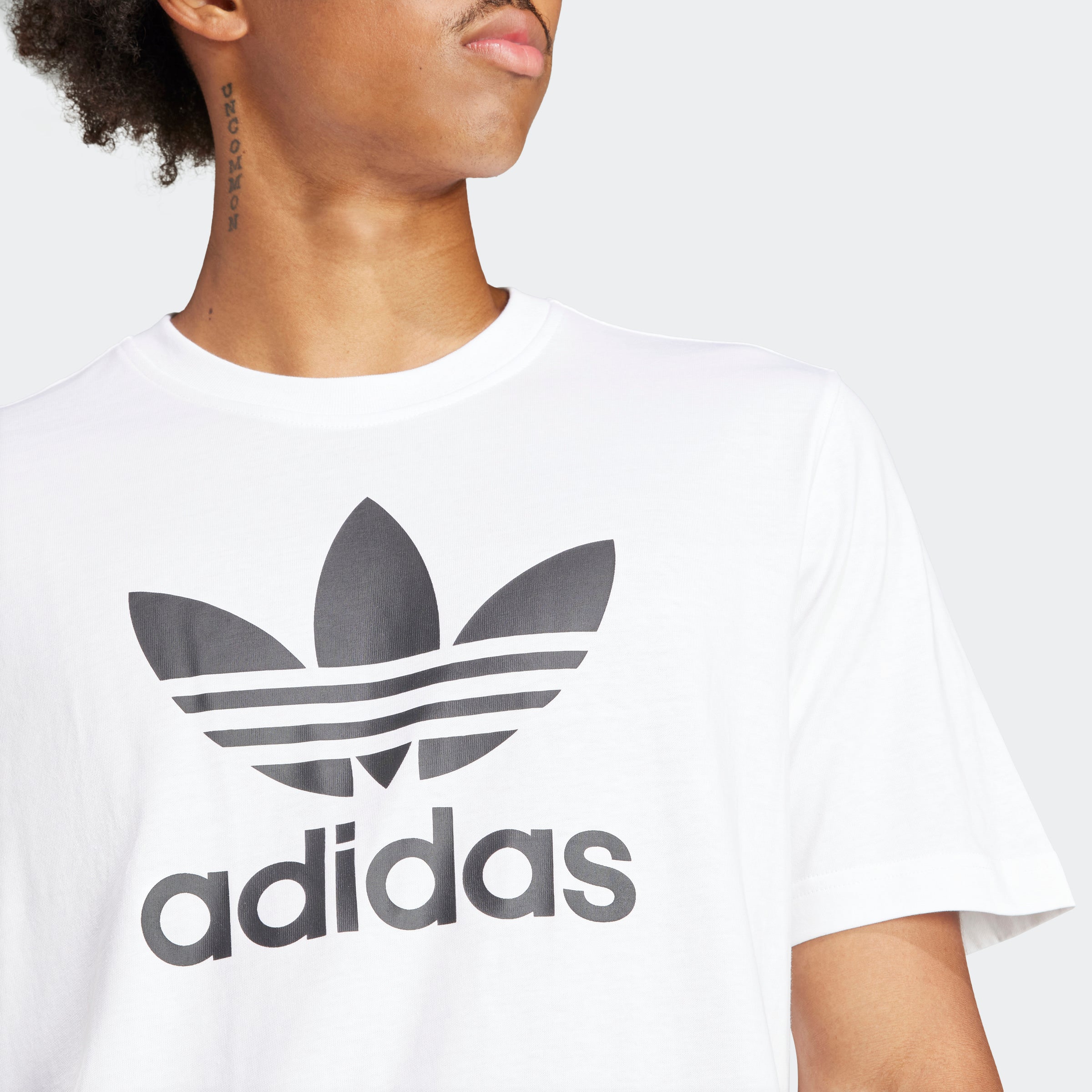 Men’s adidas Originals Adicolor Trefoil Tee White