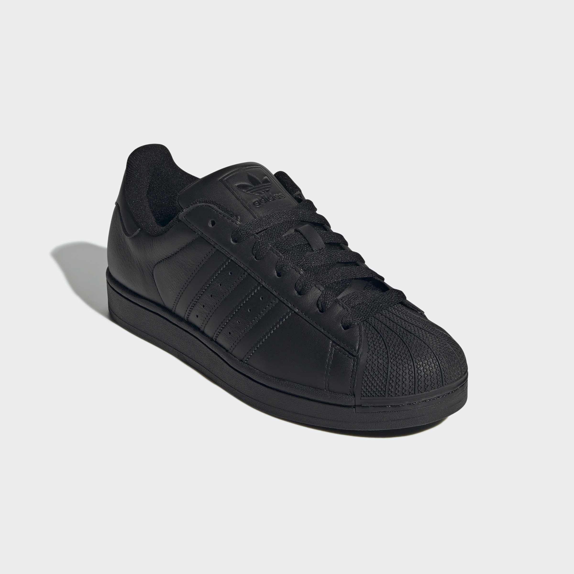 Men's adidas Originals Superstar II Shoes Triple Black