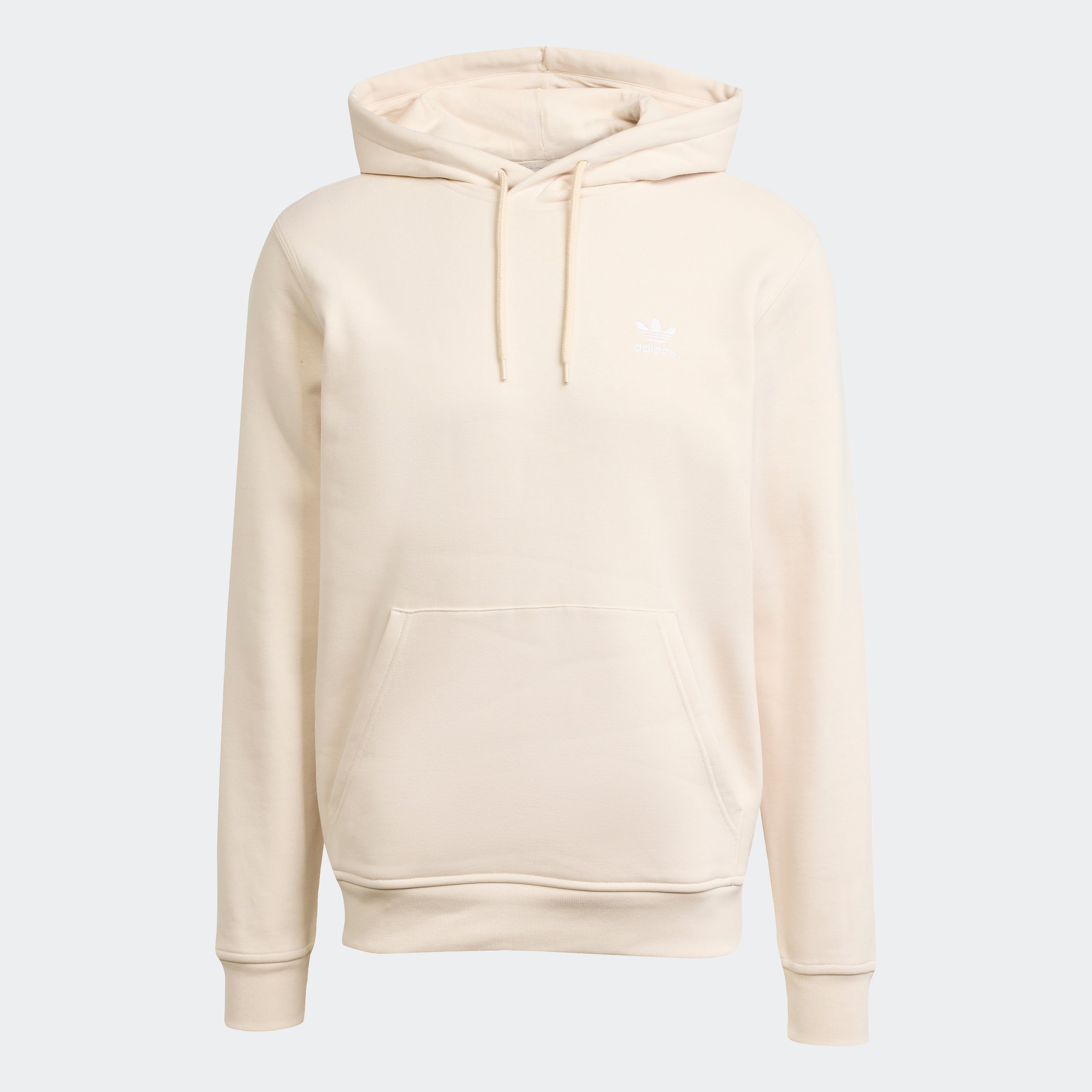 Men's adidas Originals Trefoil Essentials Hoodie Wonder White