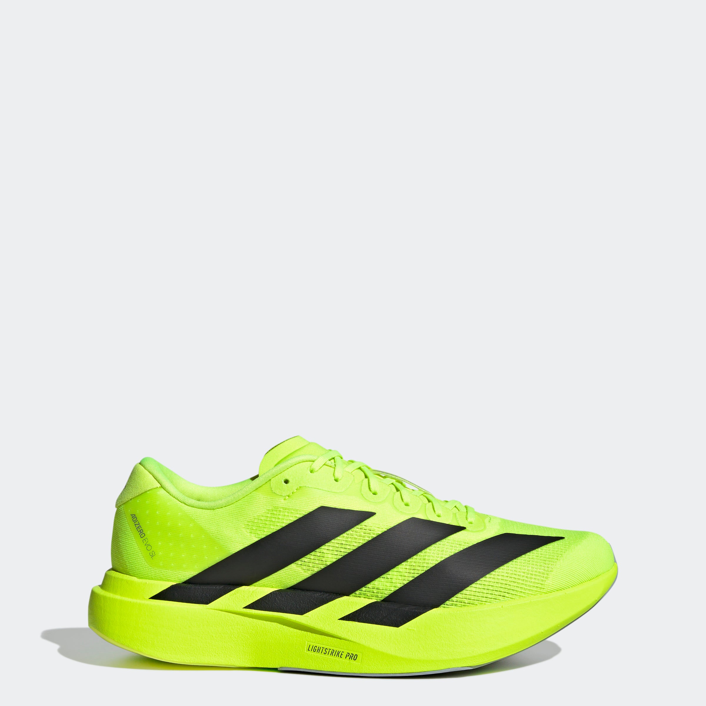 Men's adidas Running Adizero Evo SL Shoes Lucid Lemon / Core Black