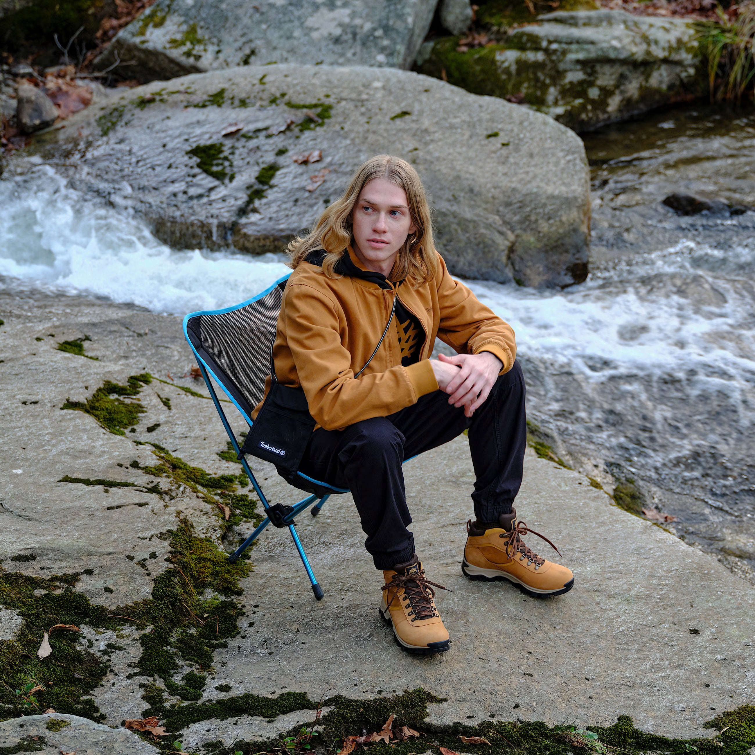 Men's Timberland Mt. Maddsen Waterproof Hiking Boots Wheat Nubuck