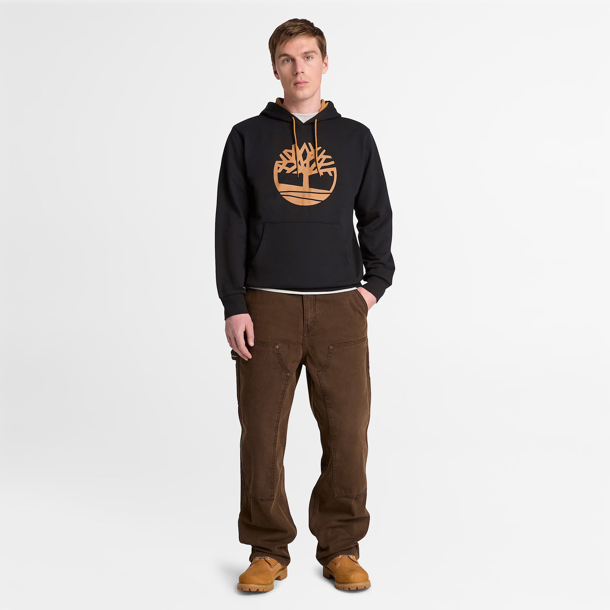 Men's Timberland Northwood Tree Logo Hoodie Black