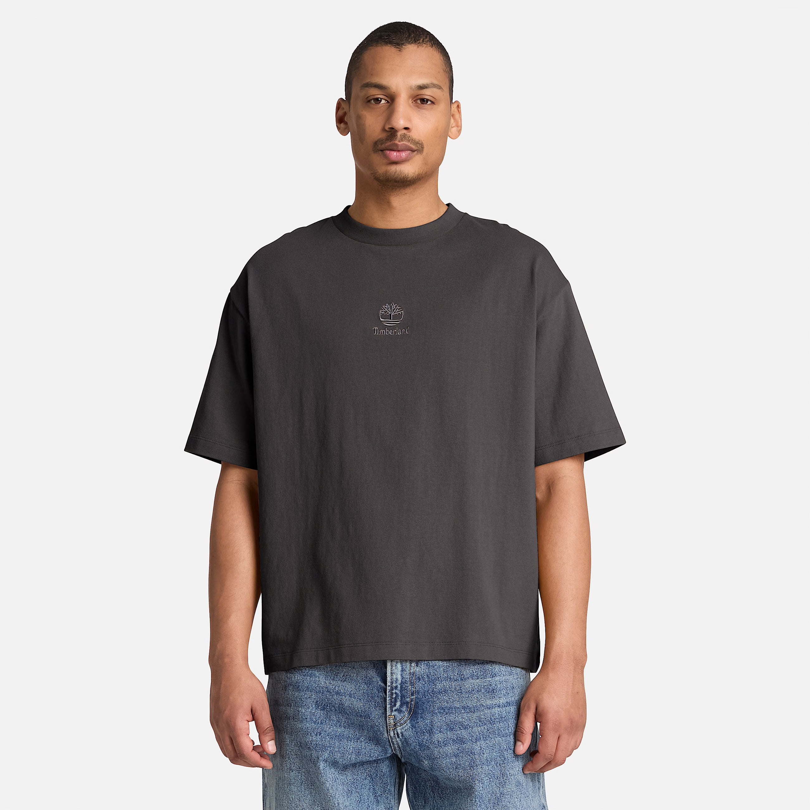Men's Timberland Shorewood Heavyweight Short-Sleeve T-Shirt Vintage Black
