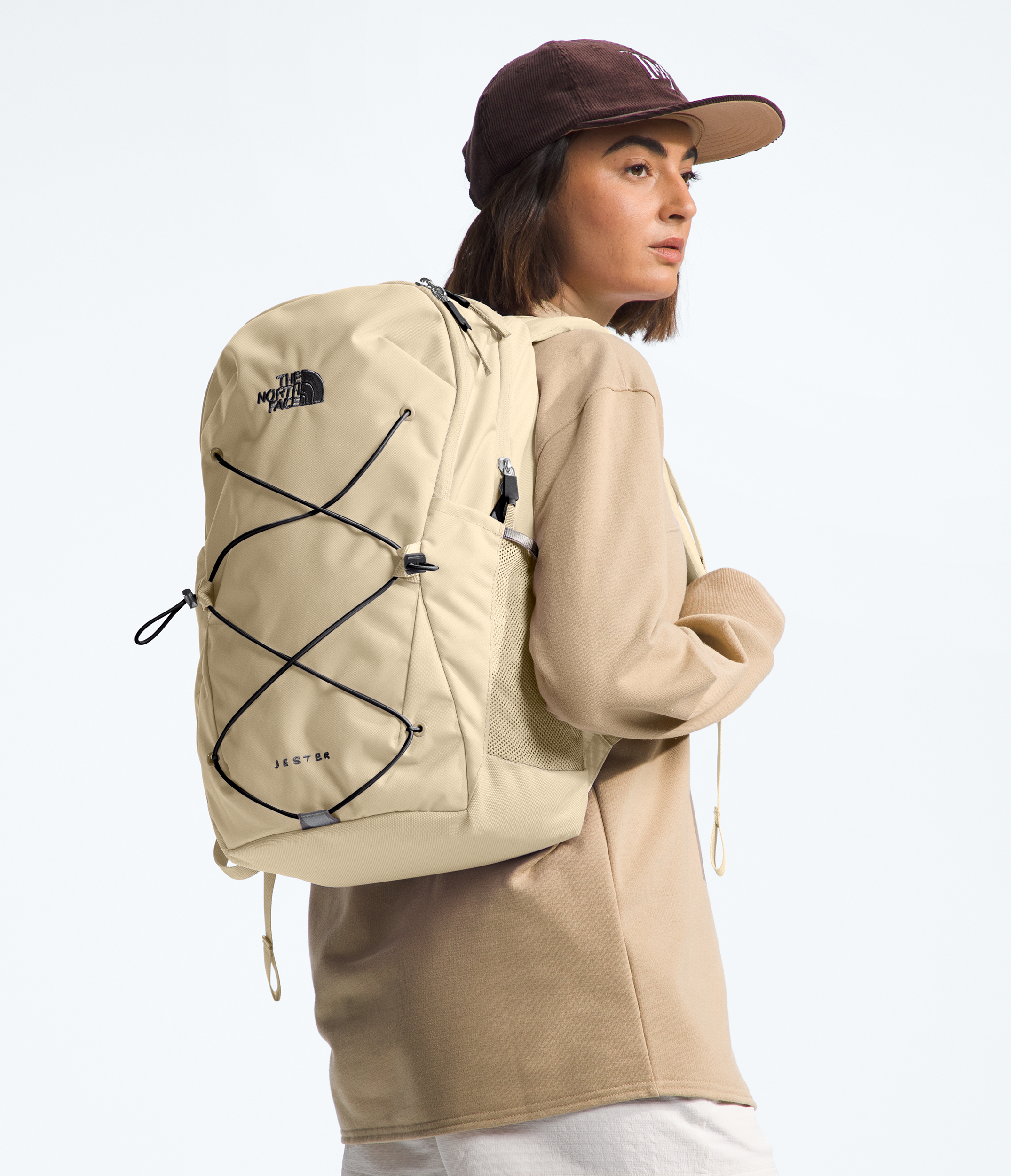 Women's The North Face Jester Backpack Gravel / TNF Black