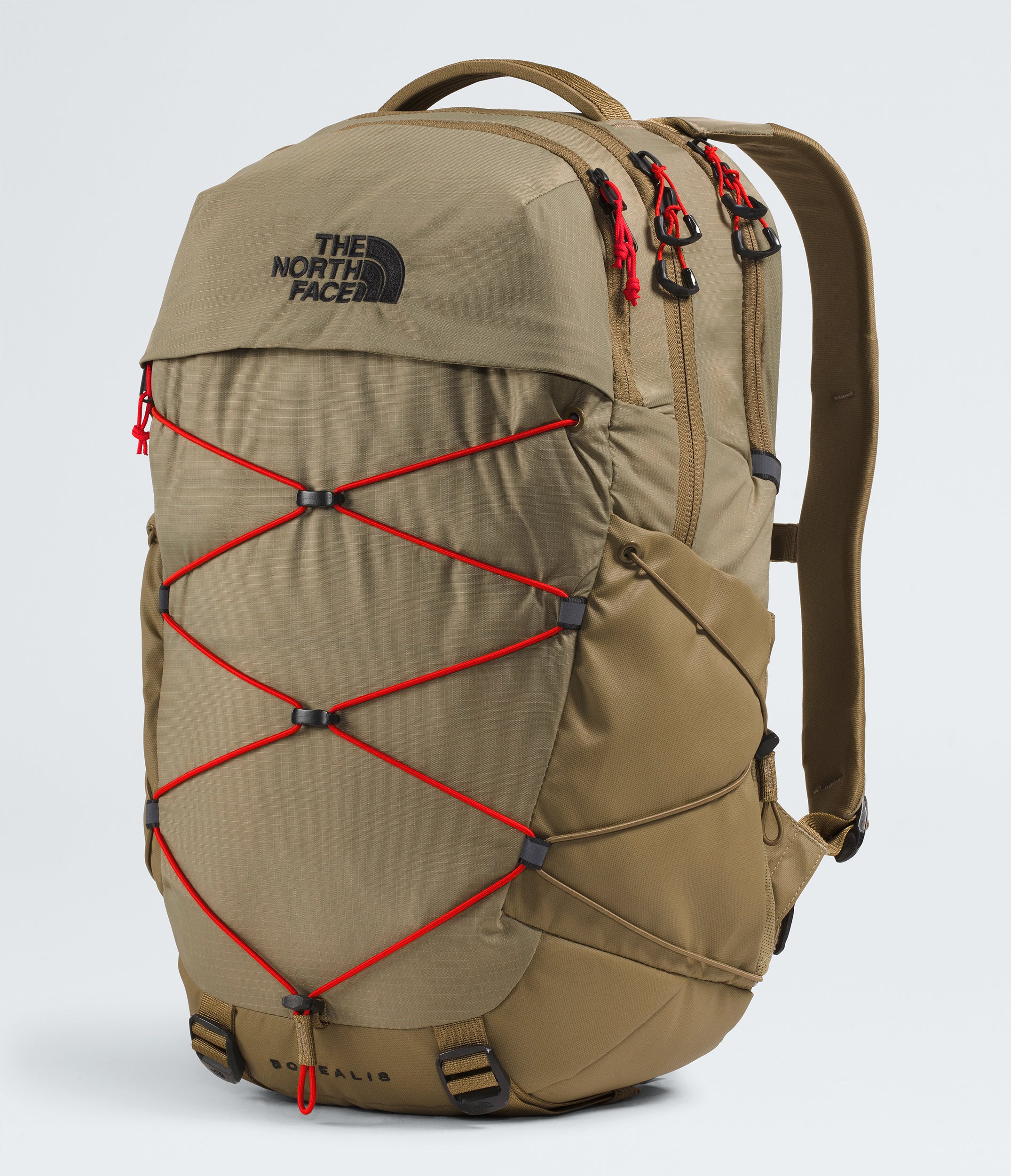 The North Face Borealis Backpack Cedar / Lava Red