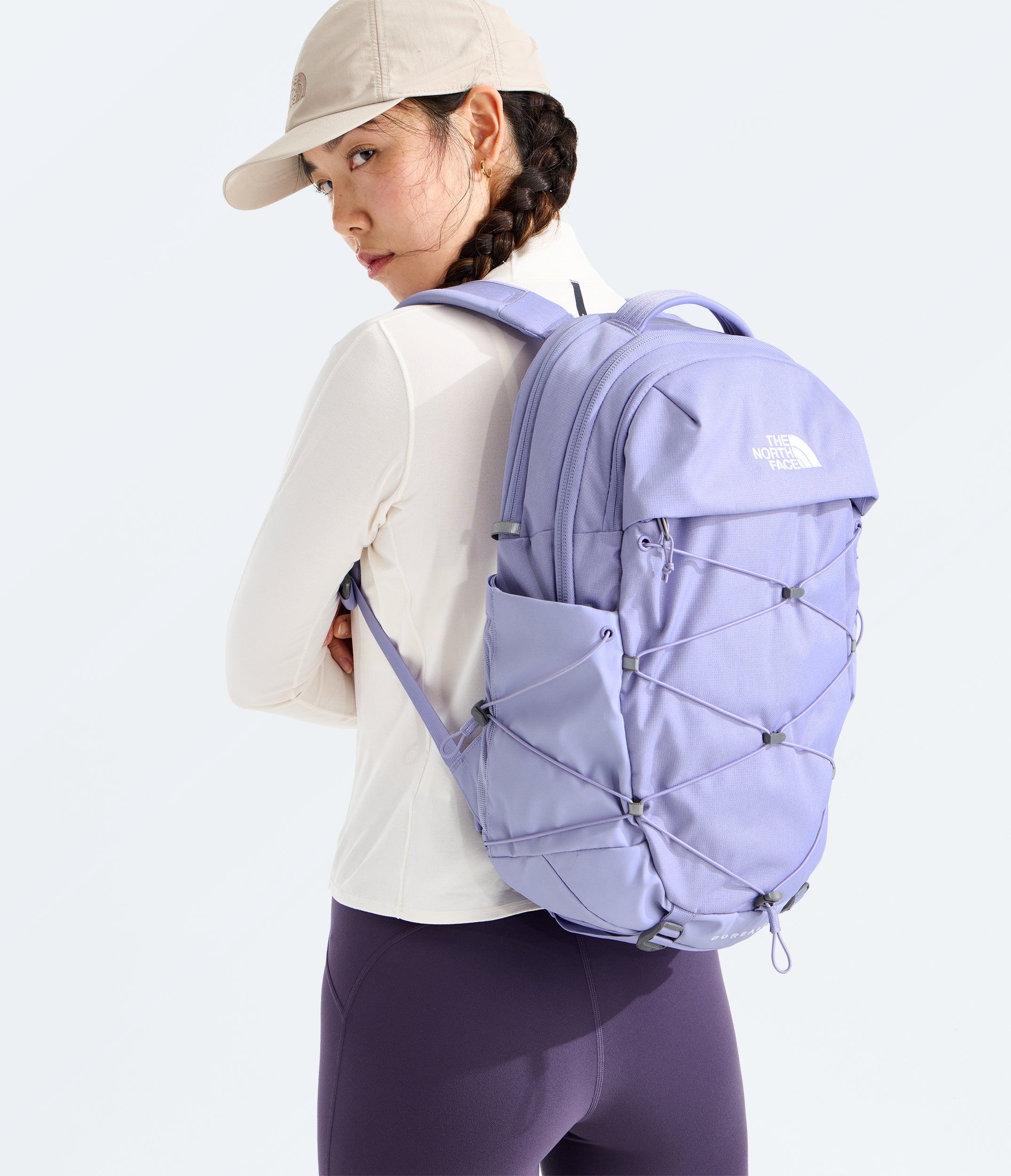 Women's The North Face Borealis Backpack Pale Plum Light Heather/Pale Plum