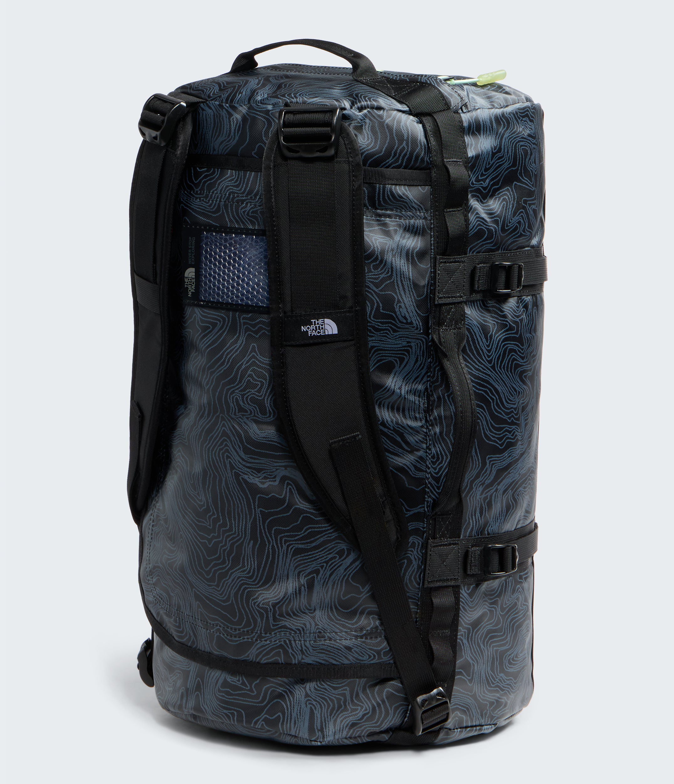 The North Face Base Camp Duffel Bag Glowing Topo Print - S (50L)
