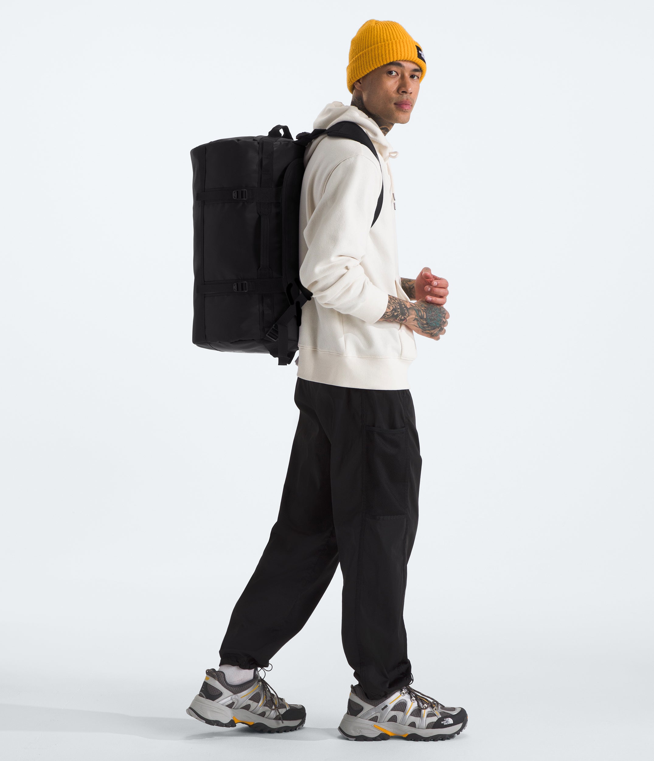 The North Face Base Camp Duffel Bag TNF Black / TNF White - S (50L)