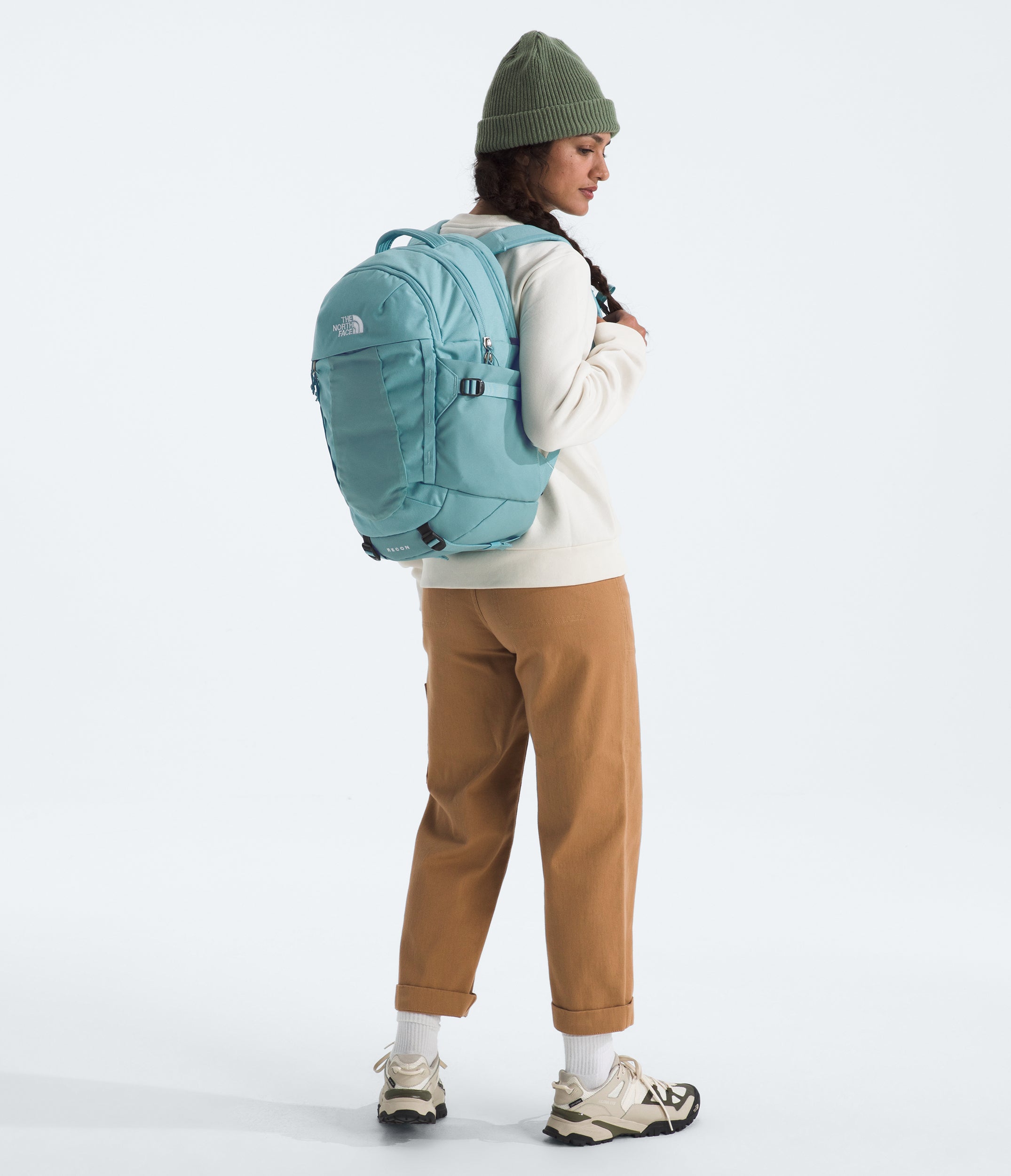 Women's The North Face Recon Backpack Blue Eclipse Light Heather