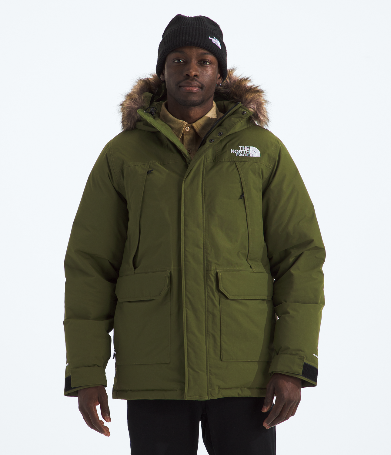 Mens The North Face McMurdo Parka Woodland Green Chicago City Sports