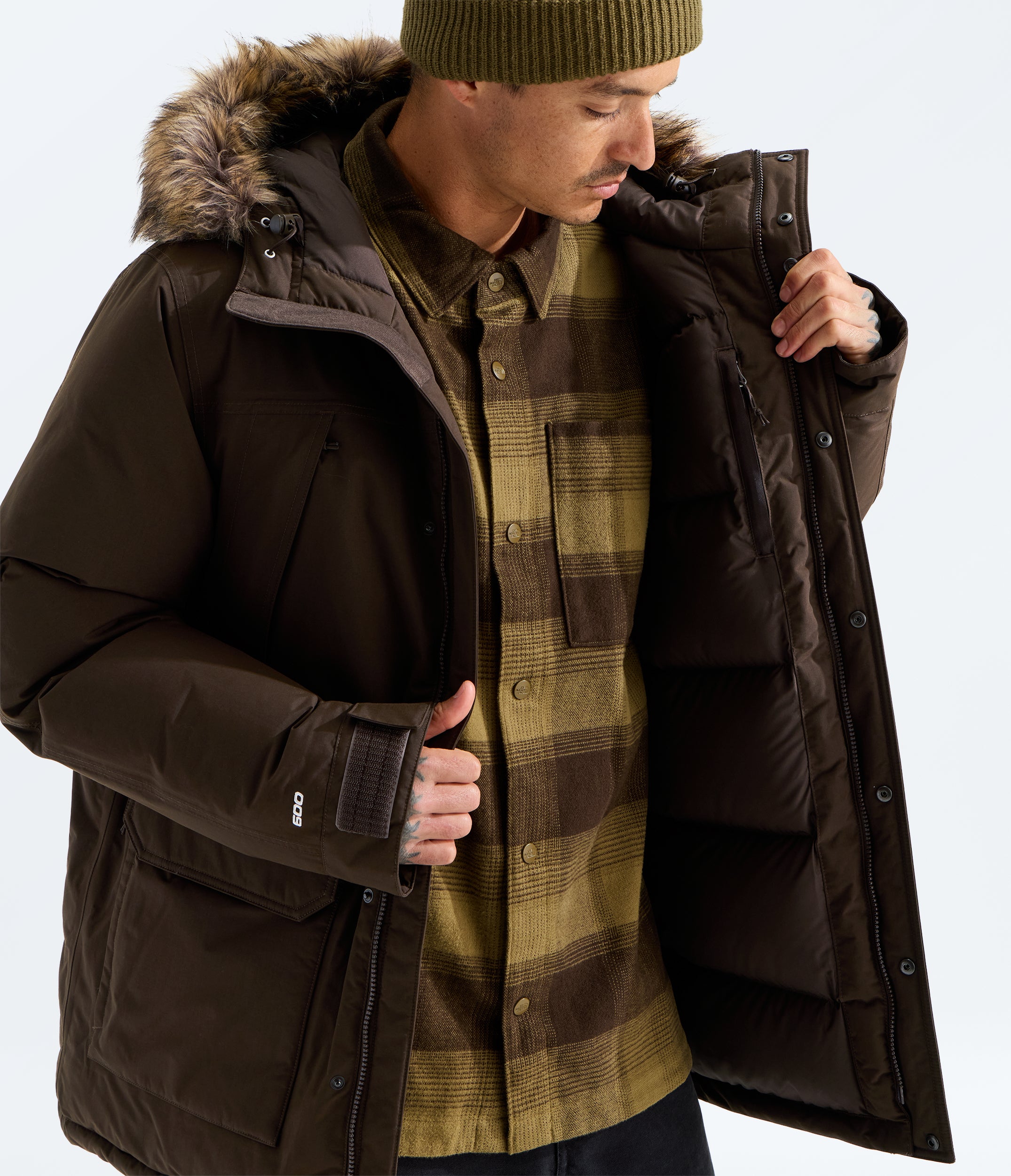 Men's The North Face McMurdo Parka Dark Chestnut