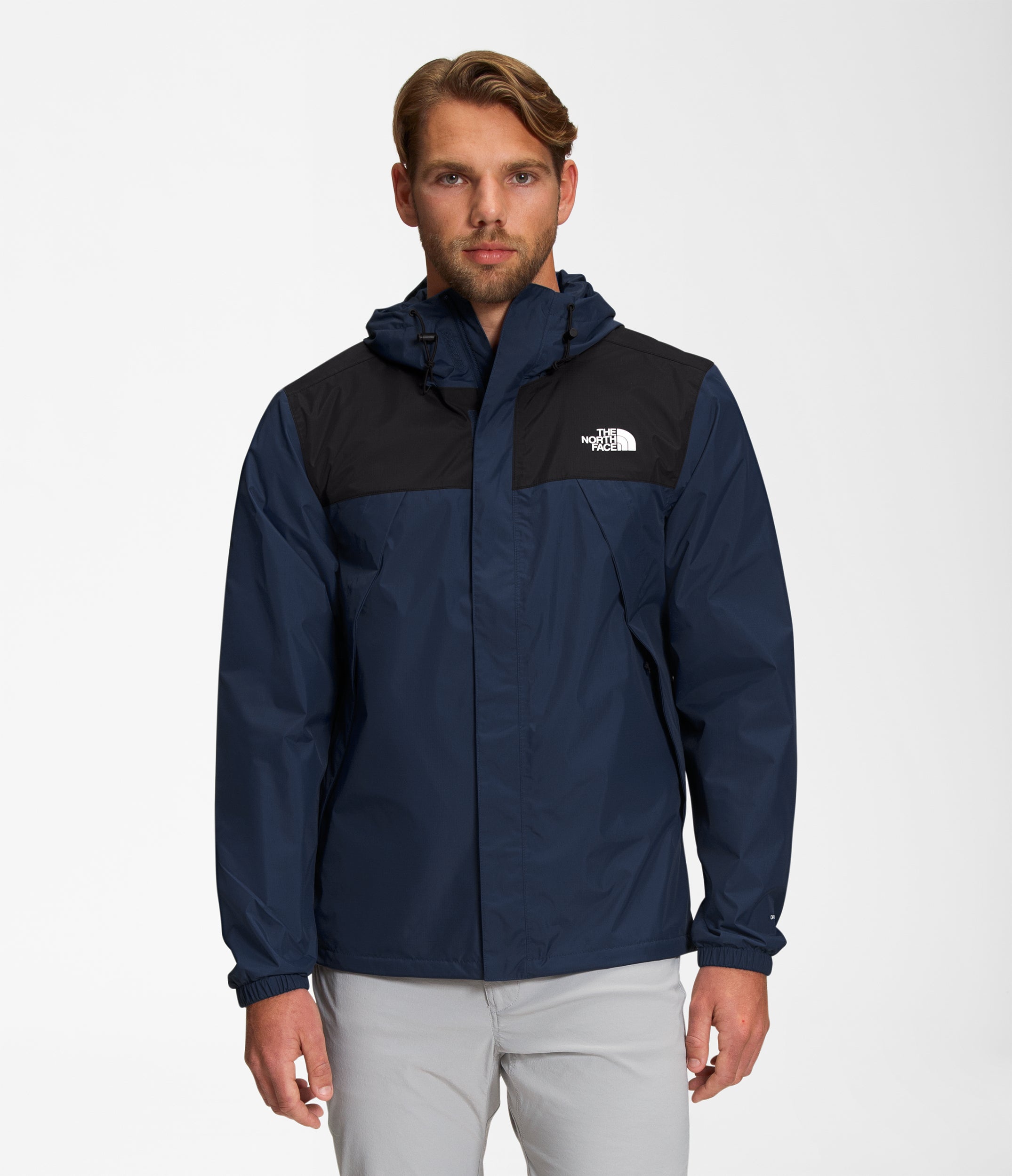 Men's The North Face Antora Jacket Summit Navy / TNF Black