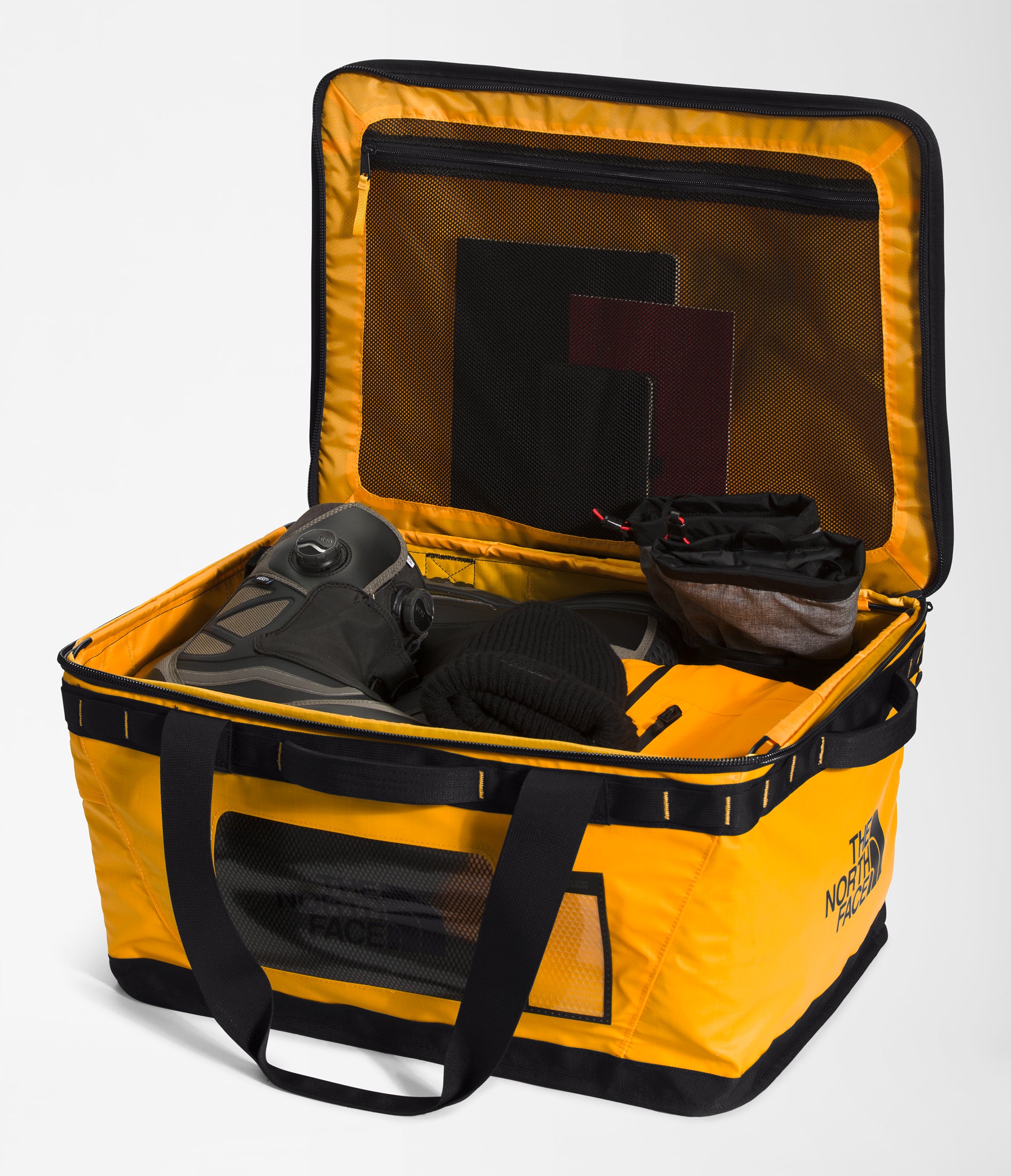 The North Face Base Camp Gear Box Summit Gold / TNF Black - M (65L)