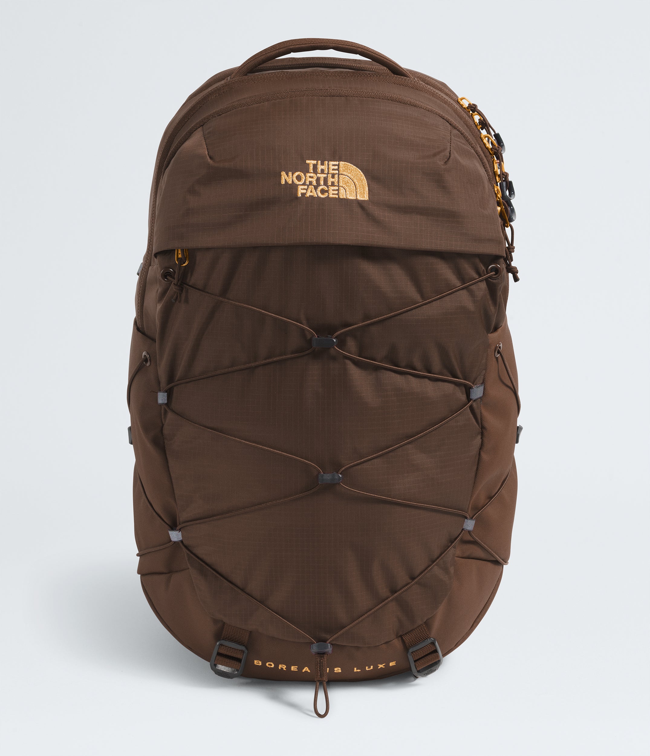 Women's The North Face Borealis Luxe Backpack Smokey Brown / Gold Metallic