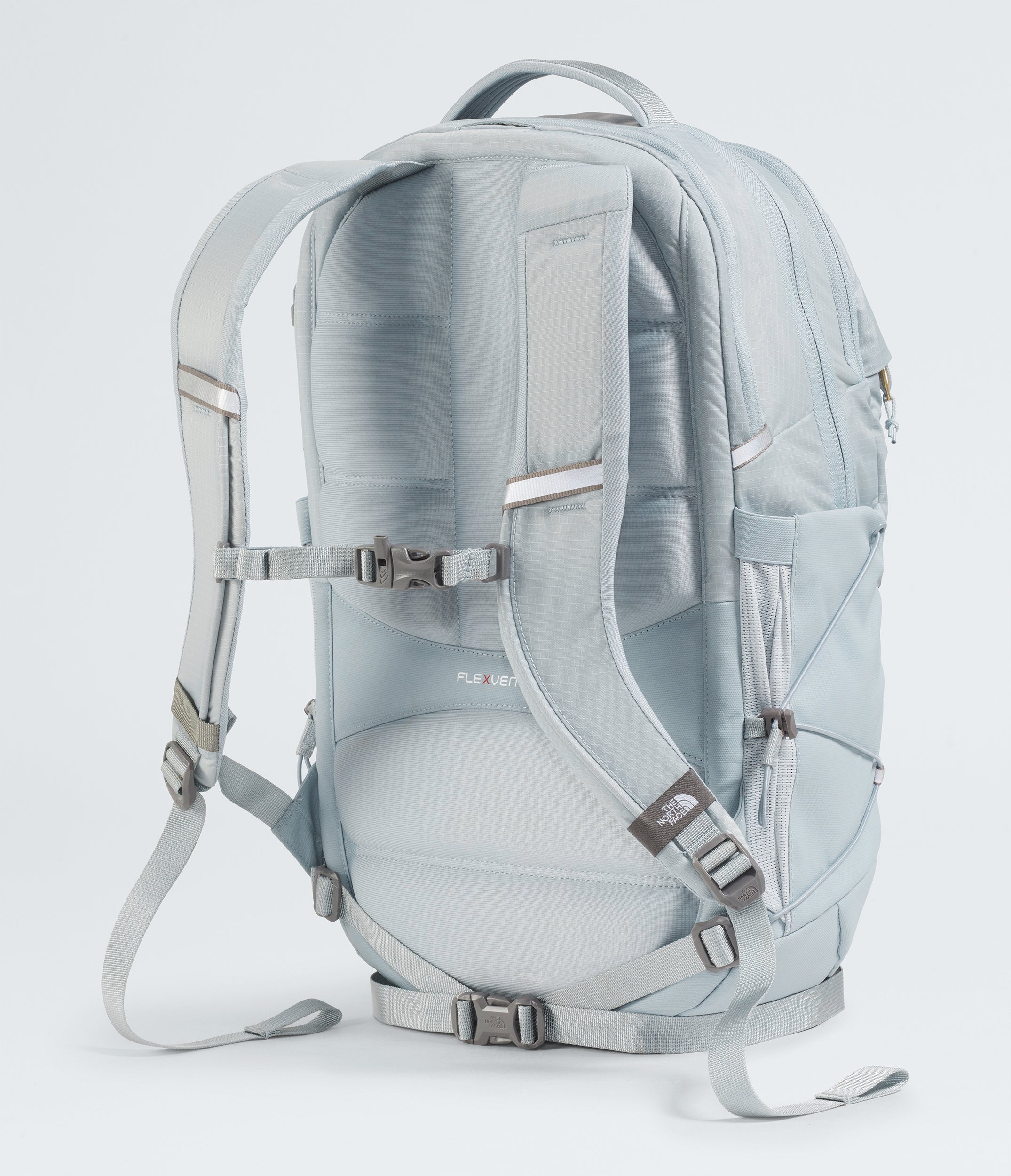 Women's The North Face Borealis Luxe Backpack Frost Grey / Gold Metallic