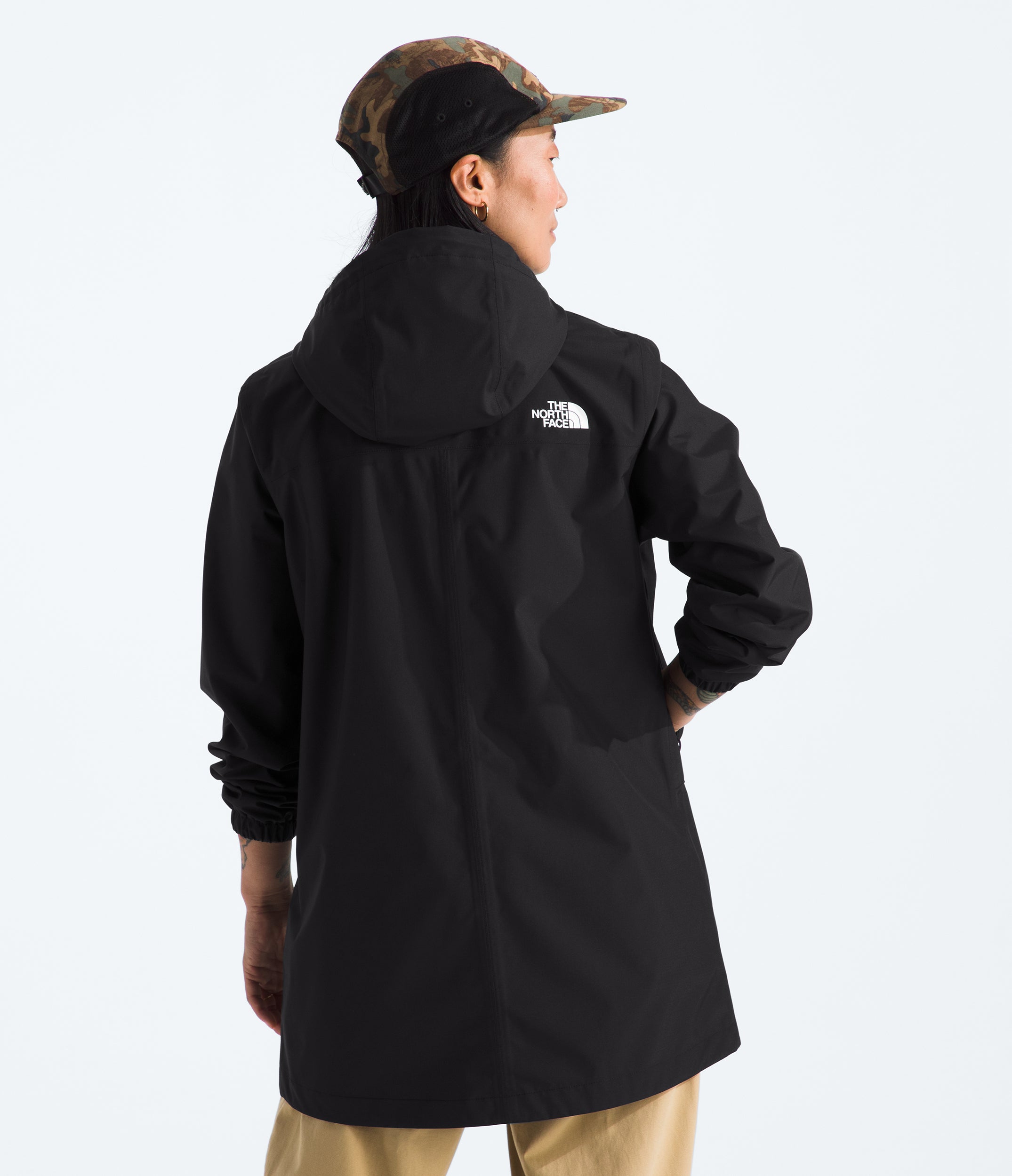 Women's The North Face Antora Rain Parka Black