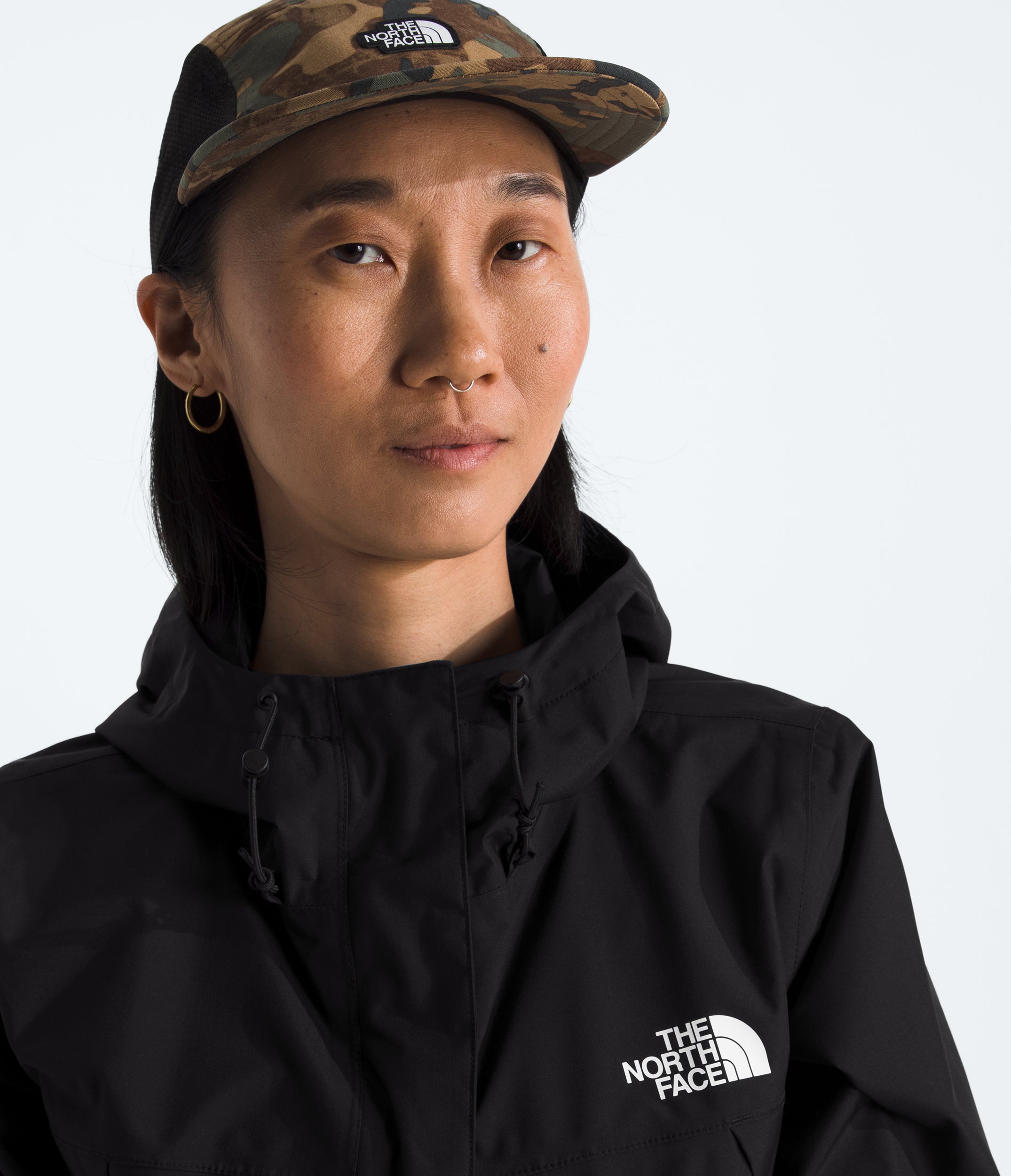 Women's The North Face Antora Rain Parka Black