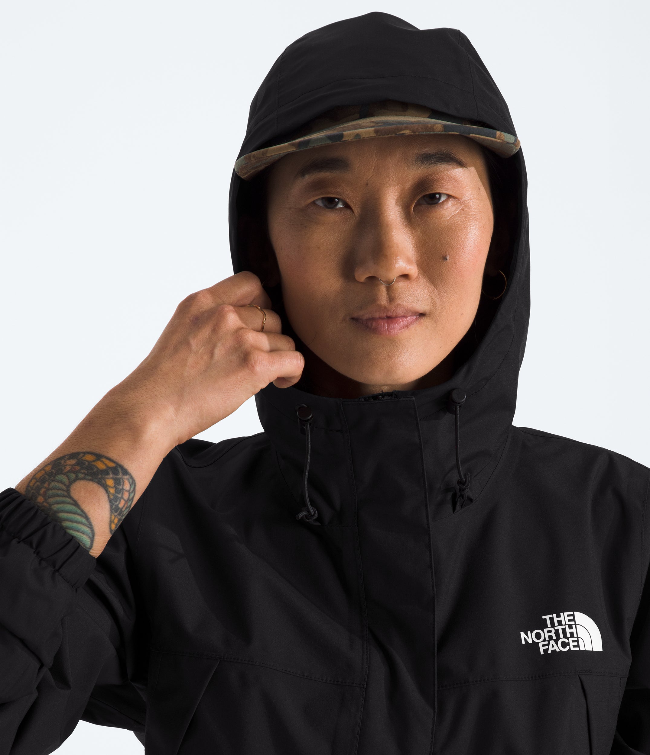Women's The North Face Antora Rain Parka Black