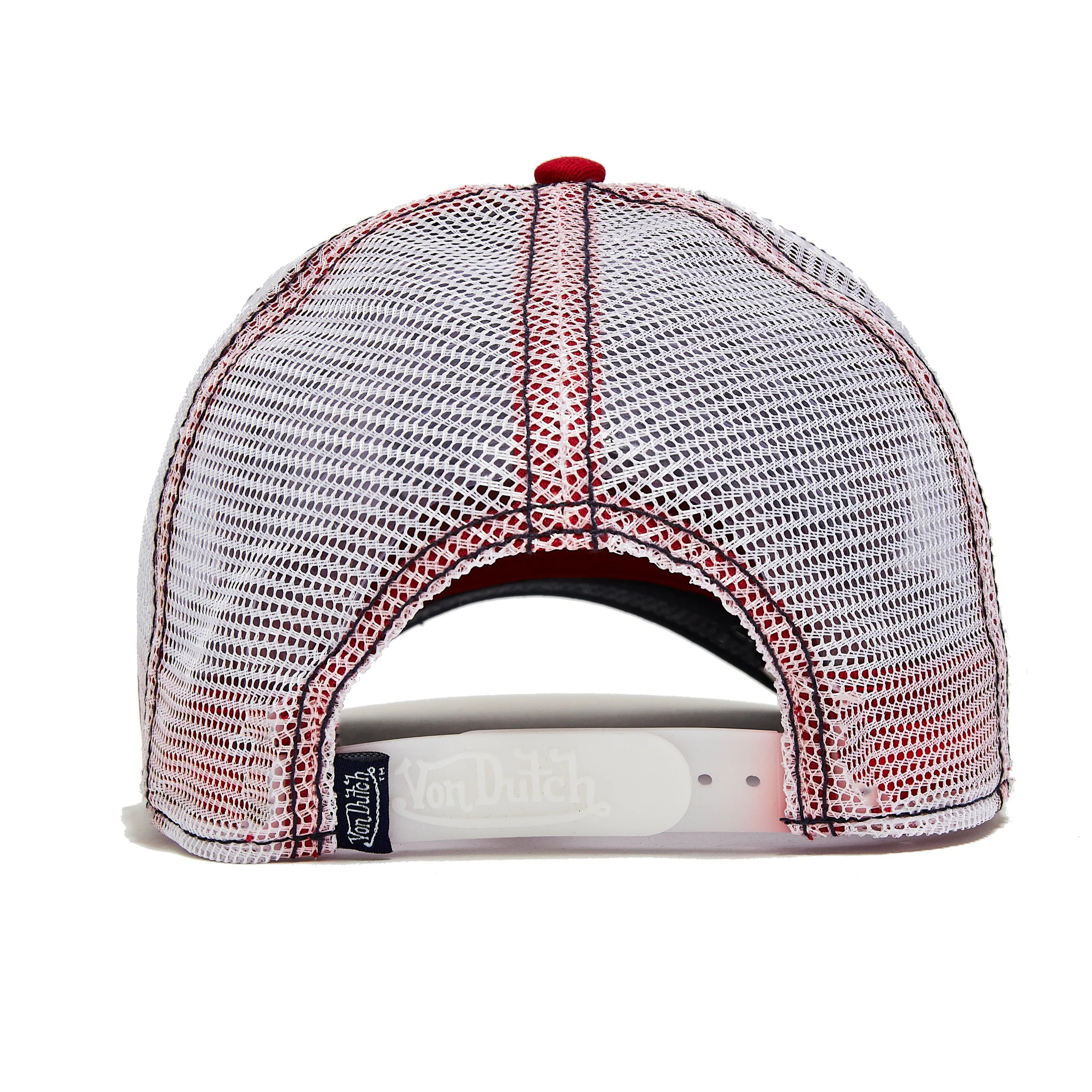 Von Dutch Navy & Red Trucker Hat