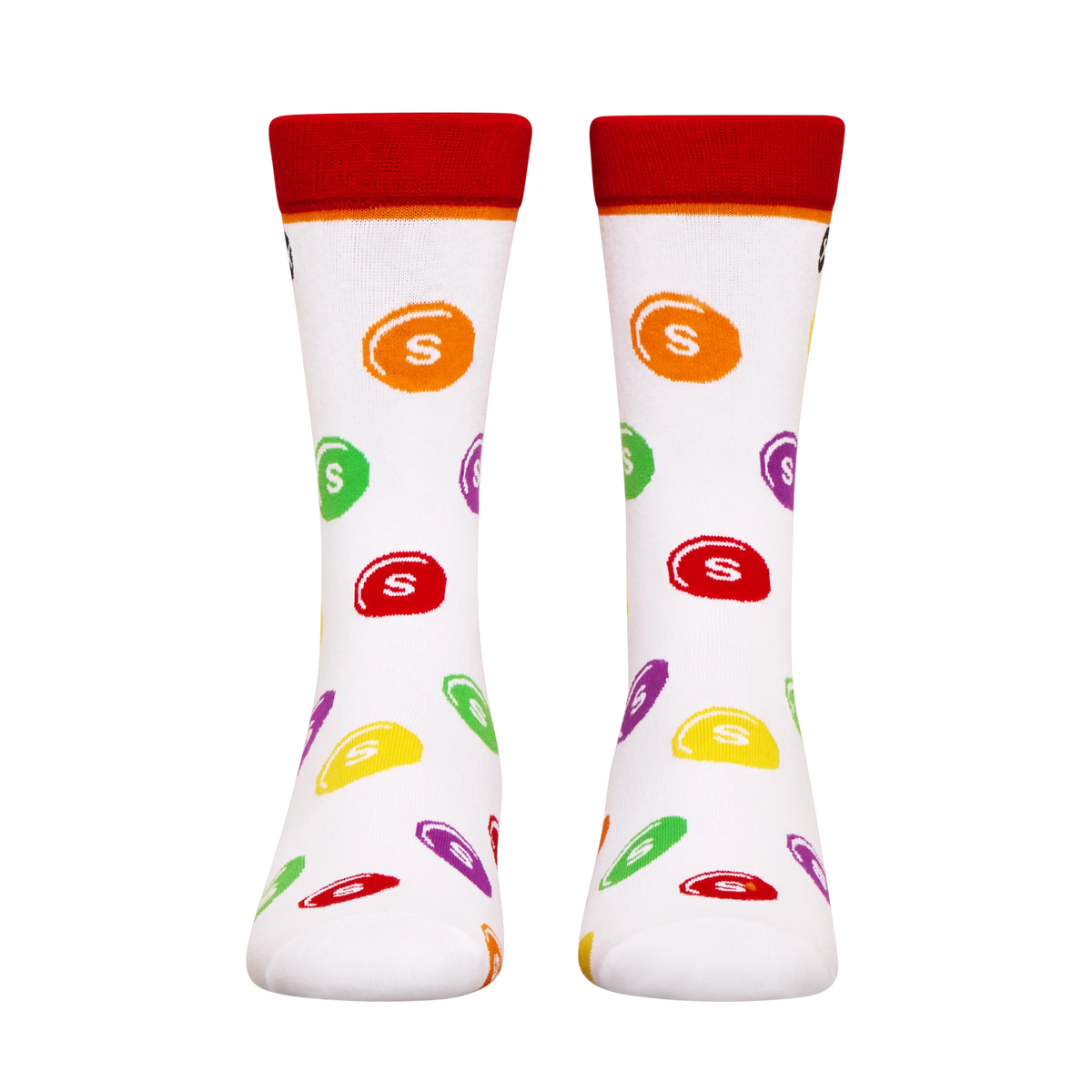 Men’s Odd Sox Oddmart Skittles Crew Socks 2-Pack