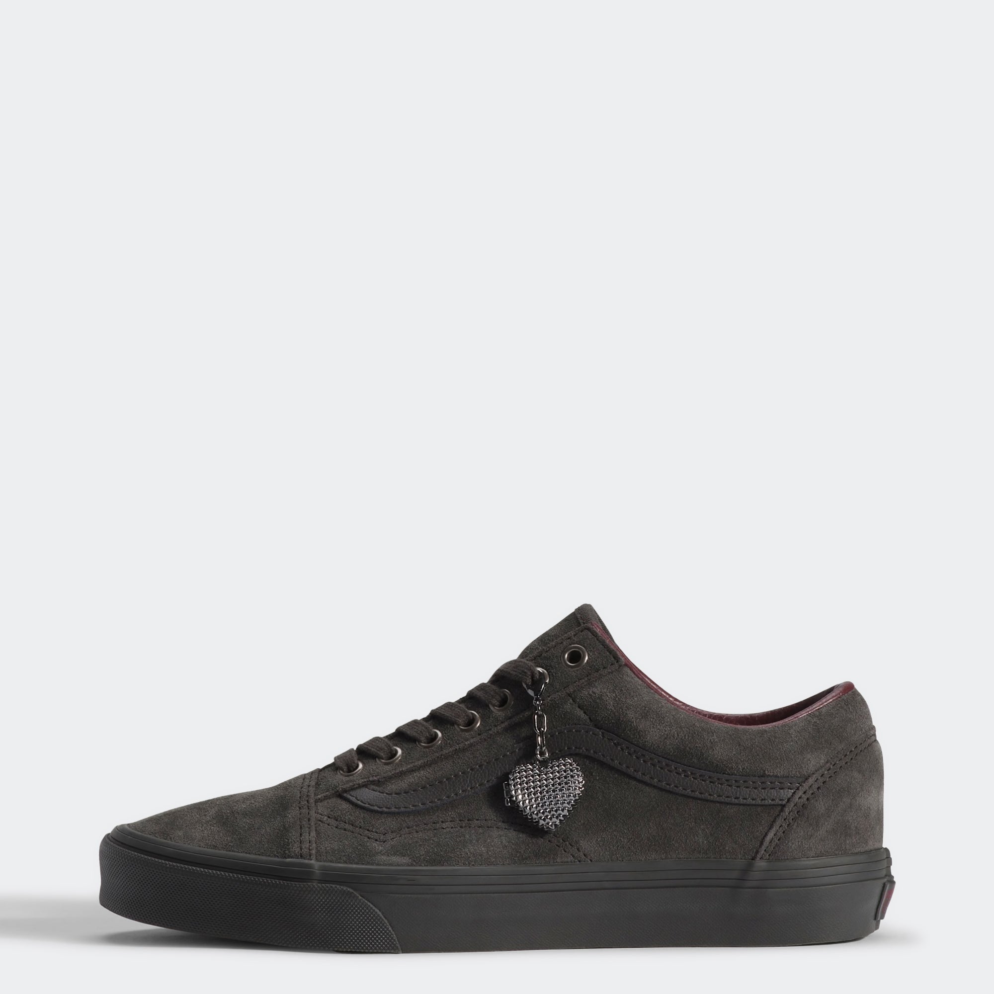 Men's Vans Old Skool Shoes Dark Grey