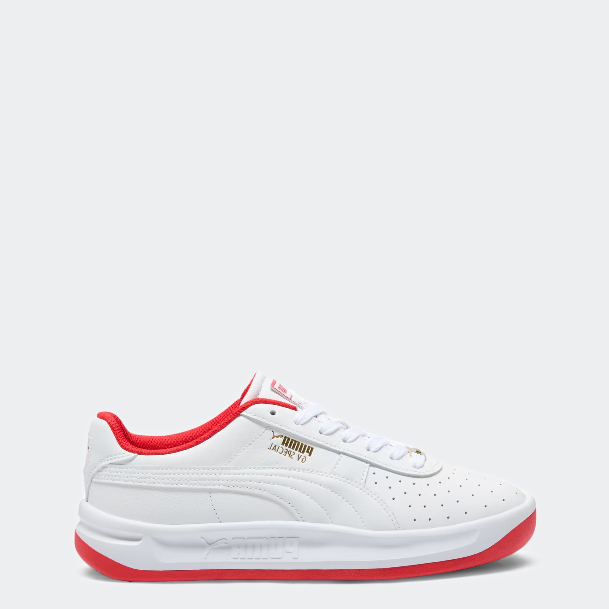 Men's PUMA GV Special Sneakers White Red Chicago City Sports