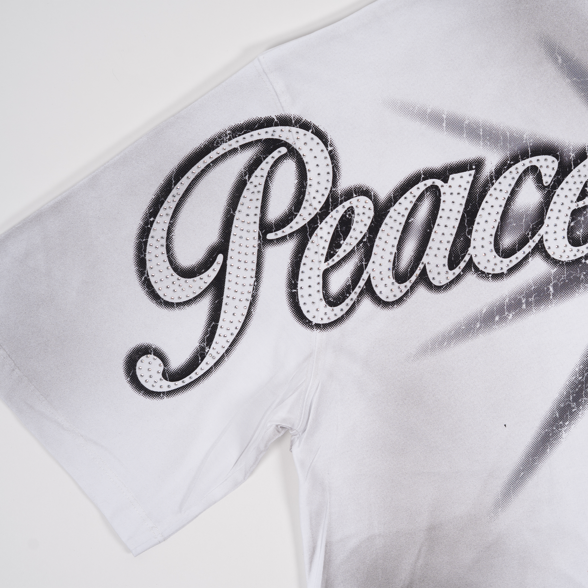 Men's Roku Studio Peace Mode Relaxed Fit T-Shirt White