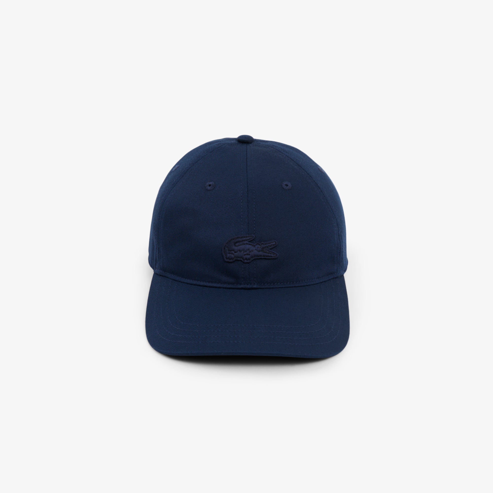 Lacoste Cotton Twill Badge Cap Navy Blue
