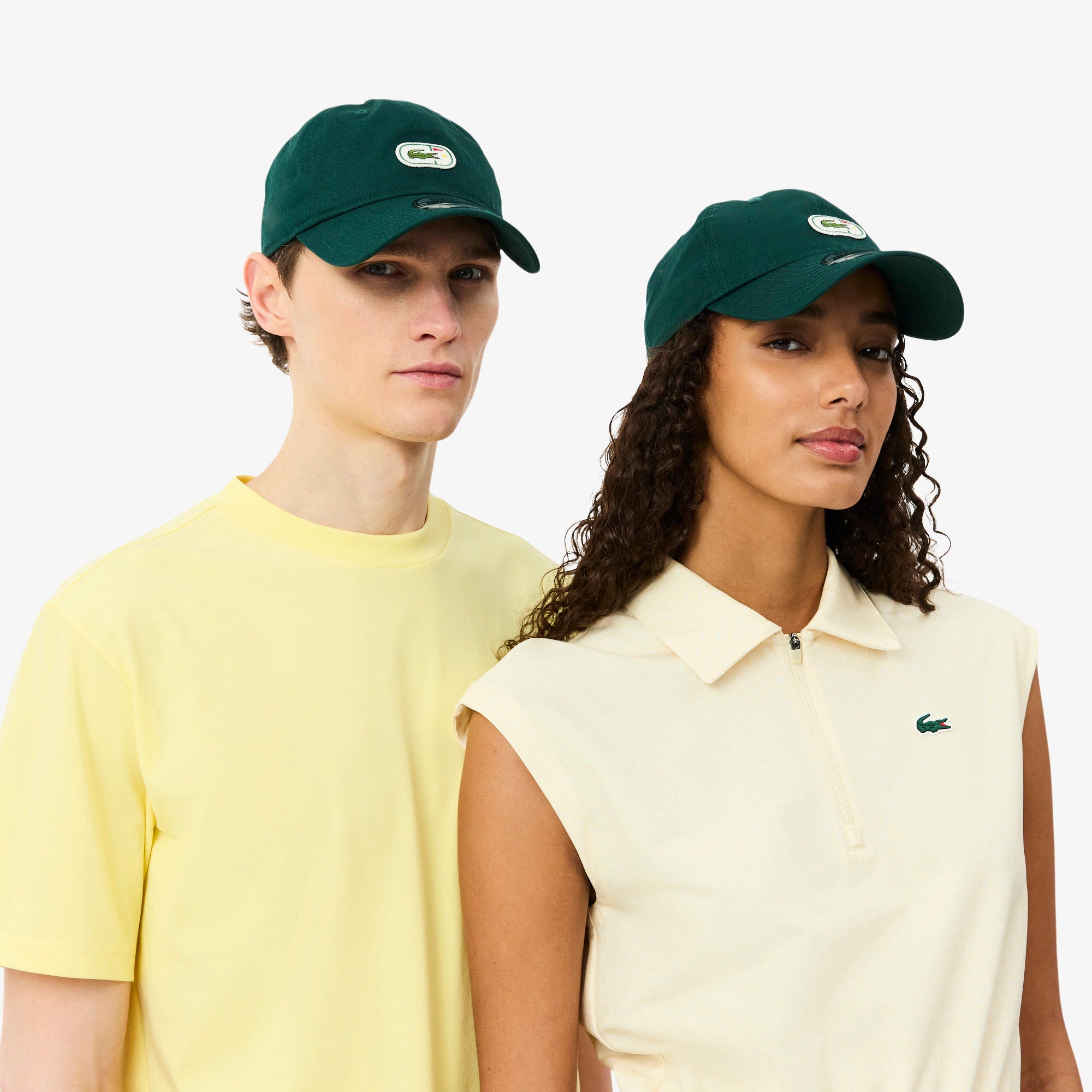 Lacoste x New Era Cap Pine Green