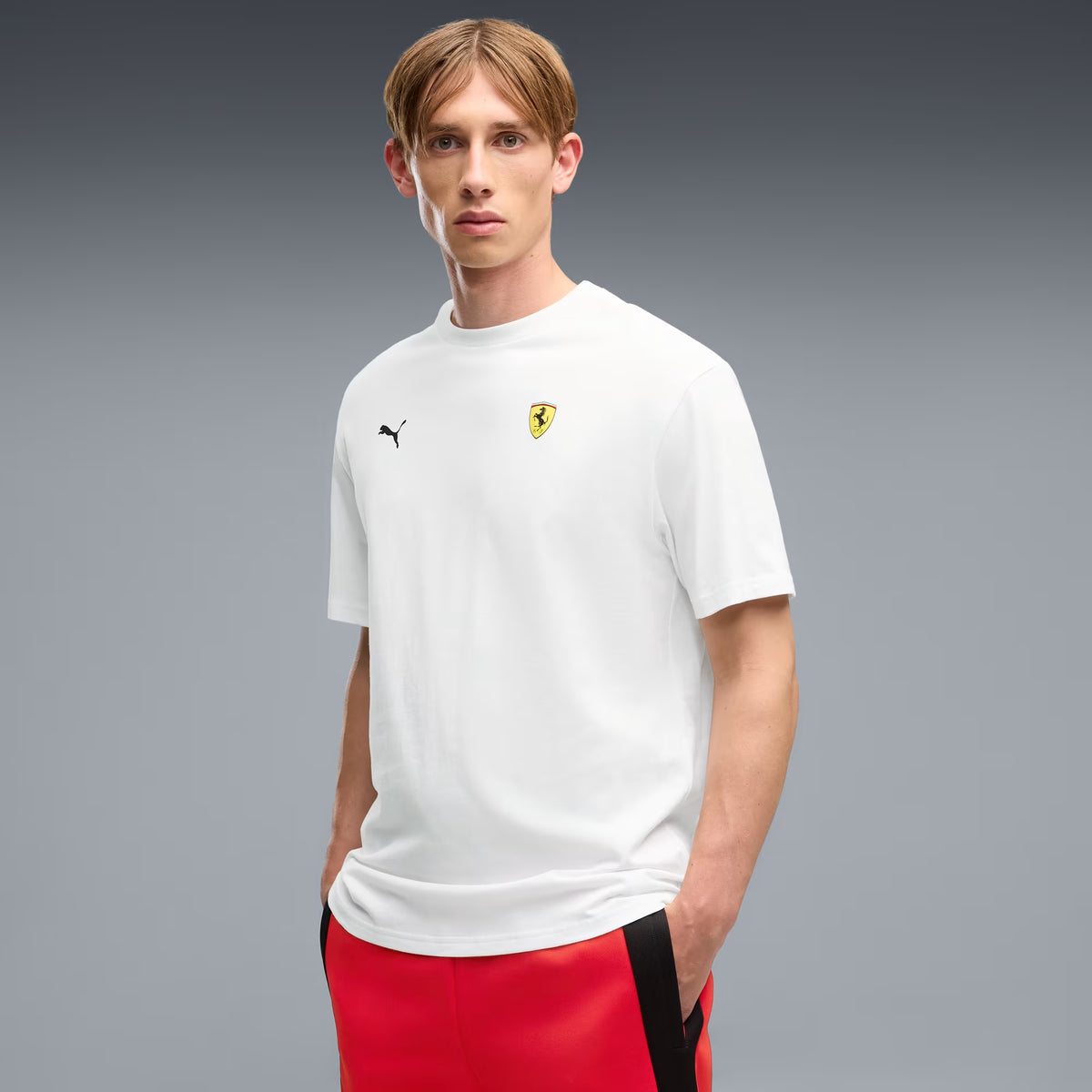 Men's PUMA Scuderia Ferrari Tee White 63701504