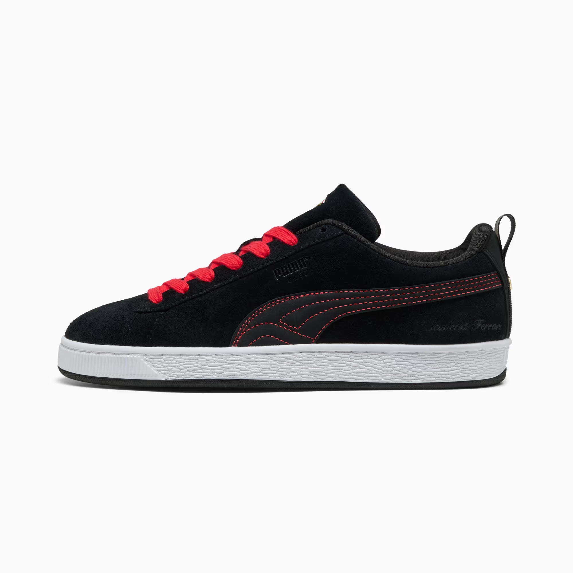 Men's PUMA Scuderia Ferrari Suede OG Shoes Black