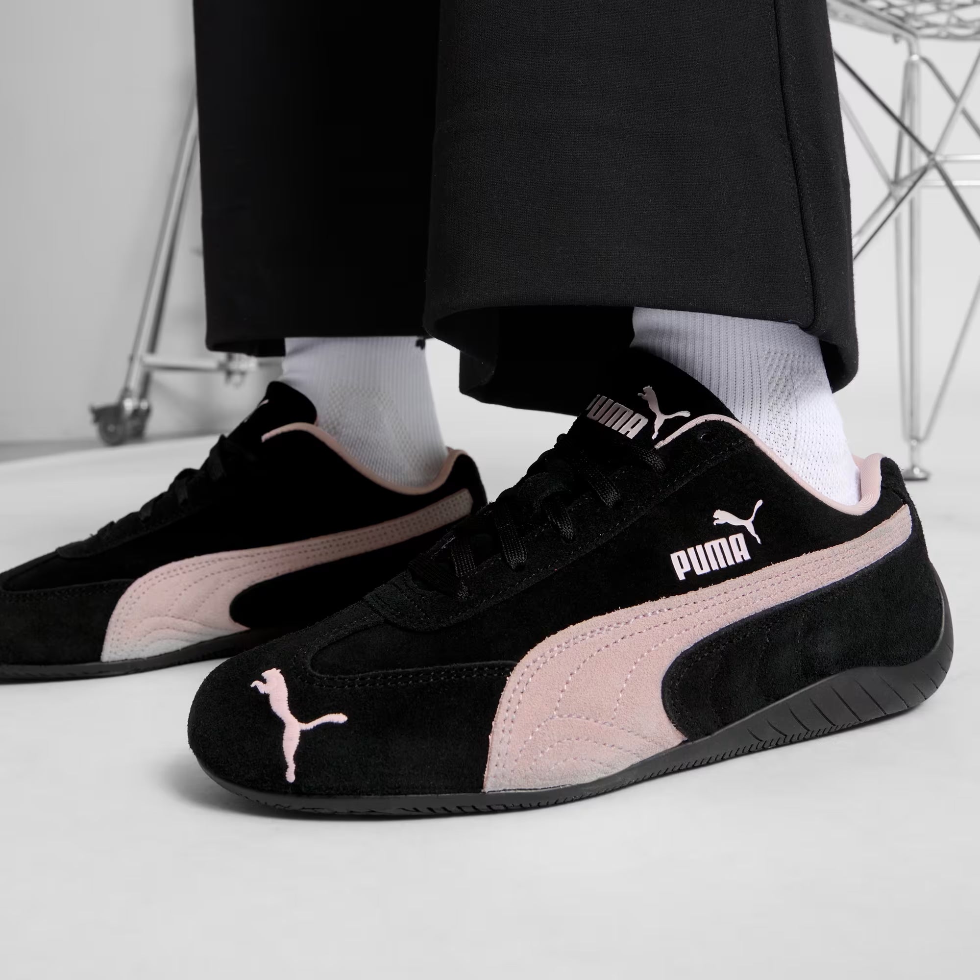 Women's PUMA Speedcat OG Shoes PUMA Black / Mauve Mist