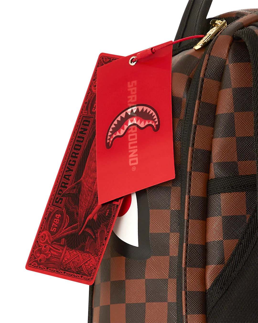 Sprayground Henny Victory Lap Skateboard-Strap Backpack