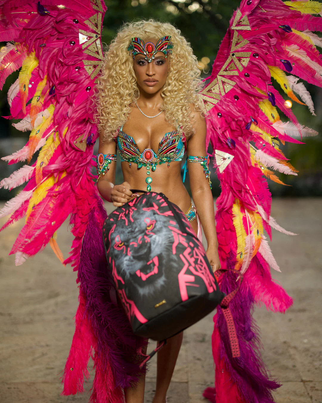 Sprayground A.I. African Intelligence Pride & Power Backpack