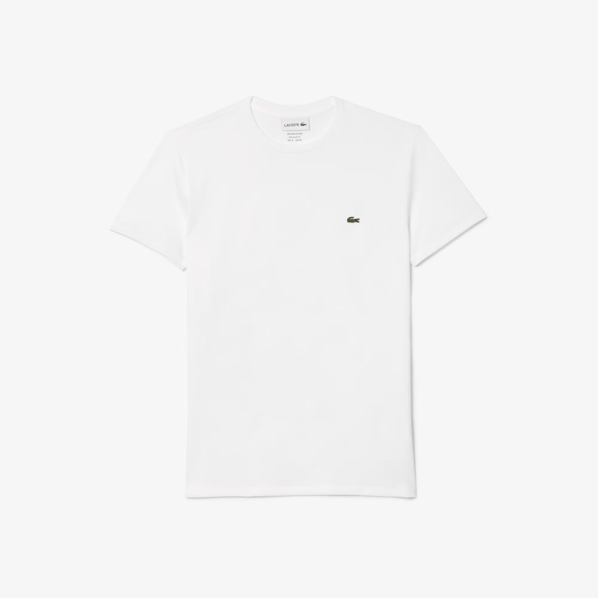 Men's Lacoste Pima Cotton T-Shirt White