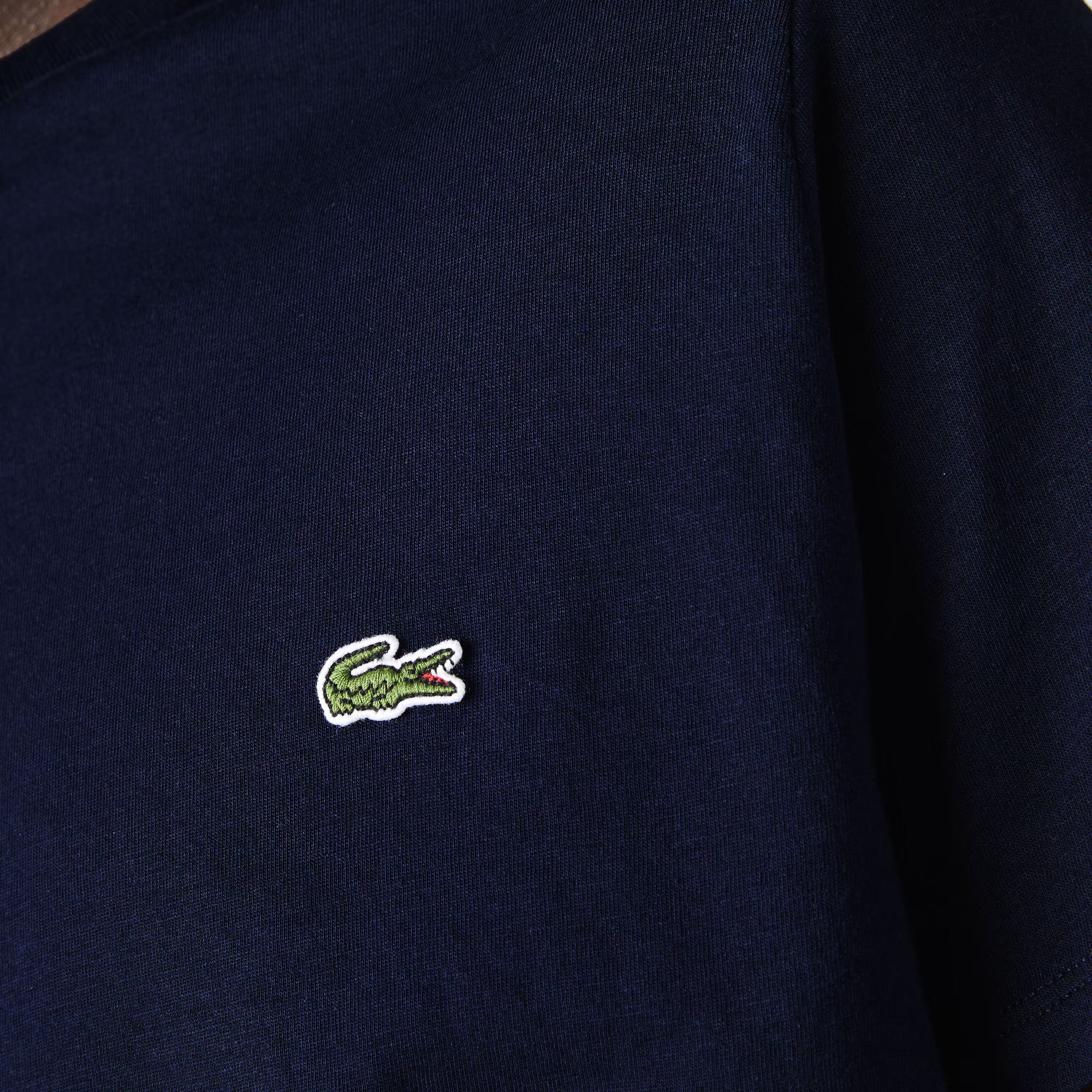 Men's Lacoste Pima Cotton T-Shirt Navy Blue