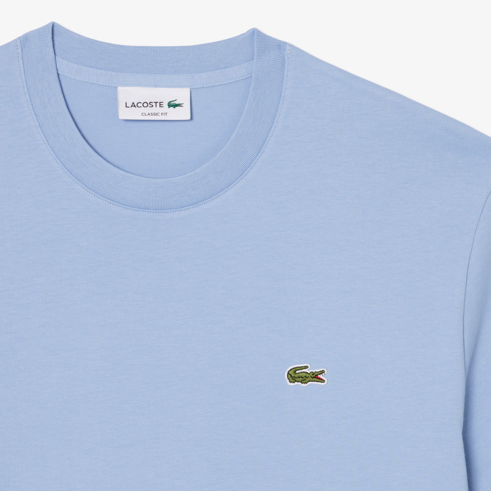 Men's Lacoste Cotton T-Shirt Light Blue