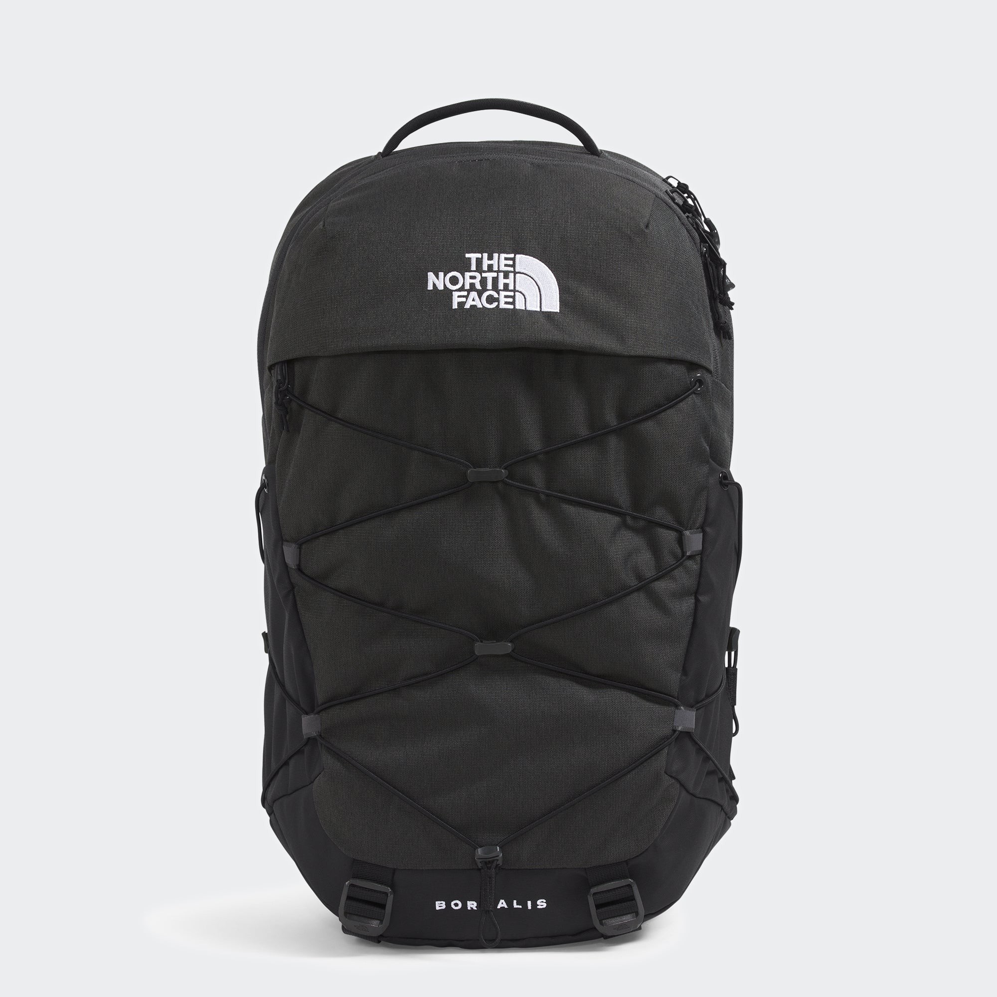 The North Face Borealis Backpack: Asphalt Grey Light Heather/Black The North Face Borealis Backpack: Asphalt Grey Light Heather/Black