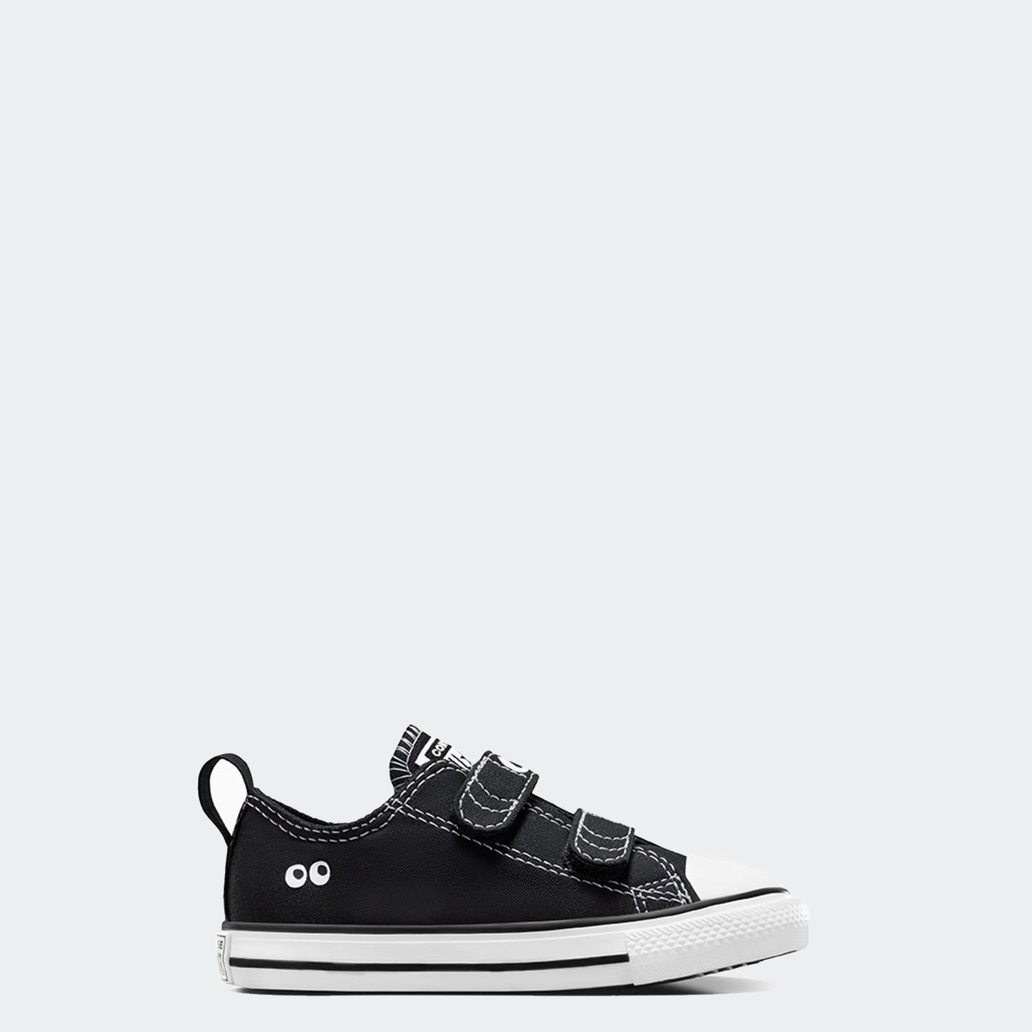 Converse Toddler Chuck Taylor All-Star 2V Oxford Shoes Black/White/Black 5.0K