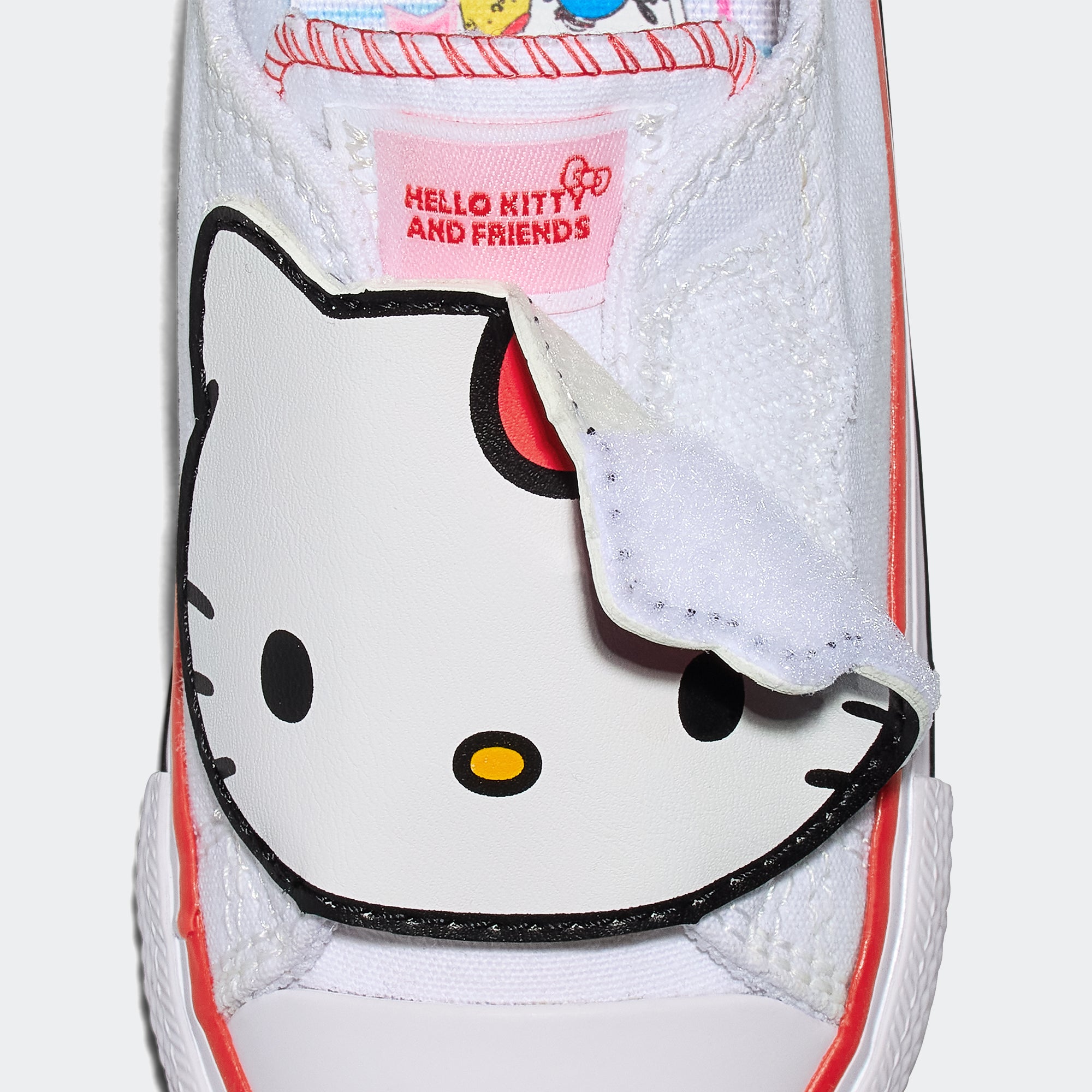 Toddler Converse Chuck Taylor All Star x Hello Kitty One Strap Shoes White