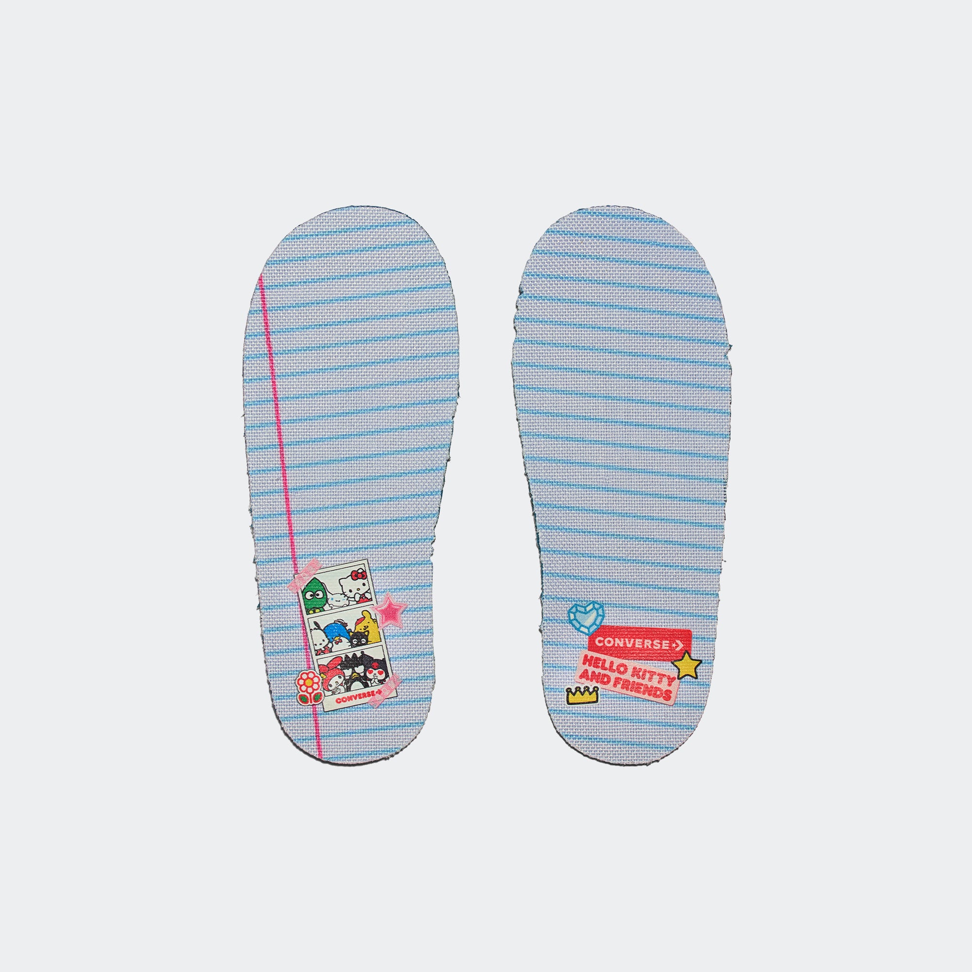 Toddler Converse Chuck Taylor All Star x Hello Kitty One Strap Shoes White