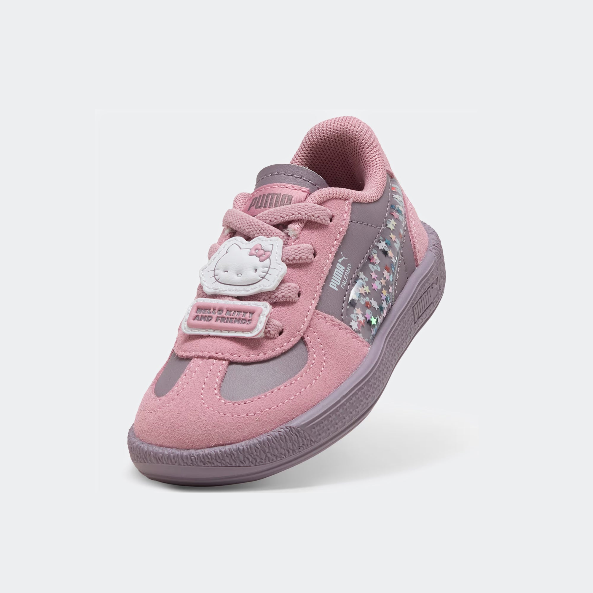 Toddlers PUMA x HELLO KITTY AND FRIENDS Palermo Shoes Plum Jam / Poised Pink