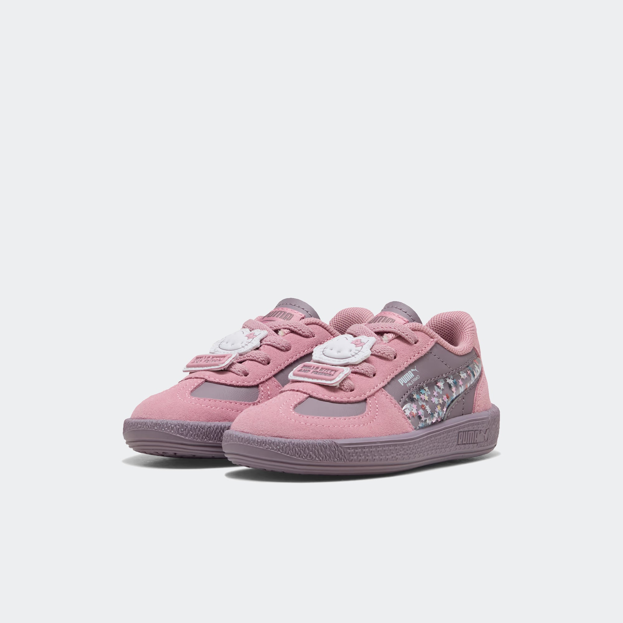 Toddlers PUMA x HELLO KITTY AND FRIENDS Palermo Shoes Plum Jam / Poised Pink