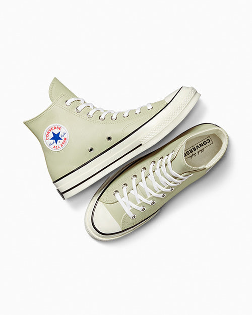Unisex Converse Chuck 70 Leather Shoes Pale Surplus